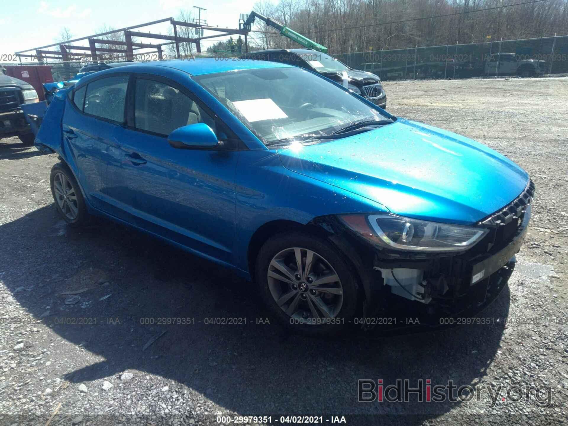 Photo 5NPD84LF8JH299422 - HYUNDAI ELANTRA 2018