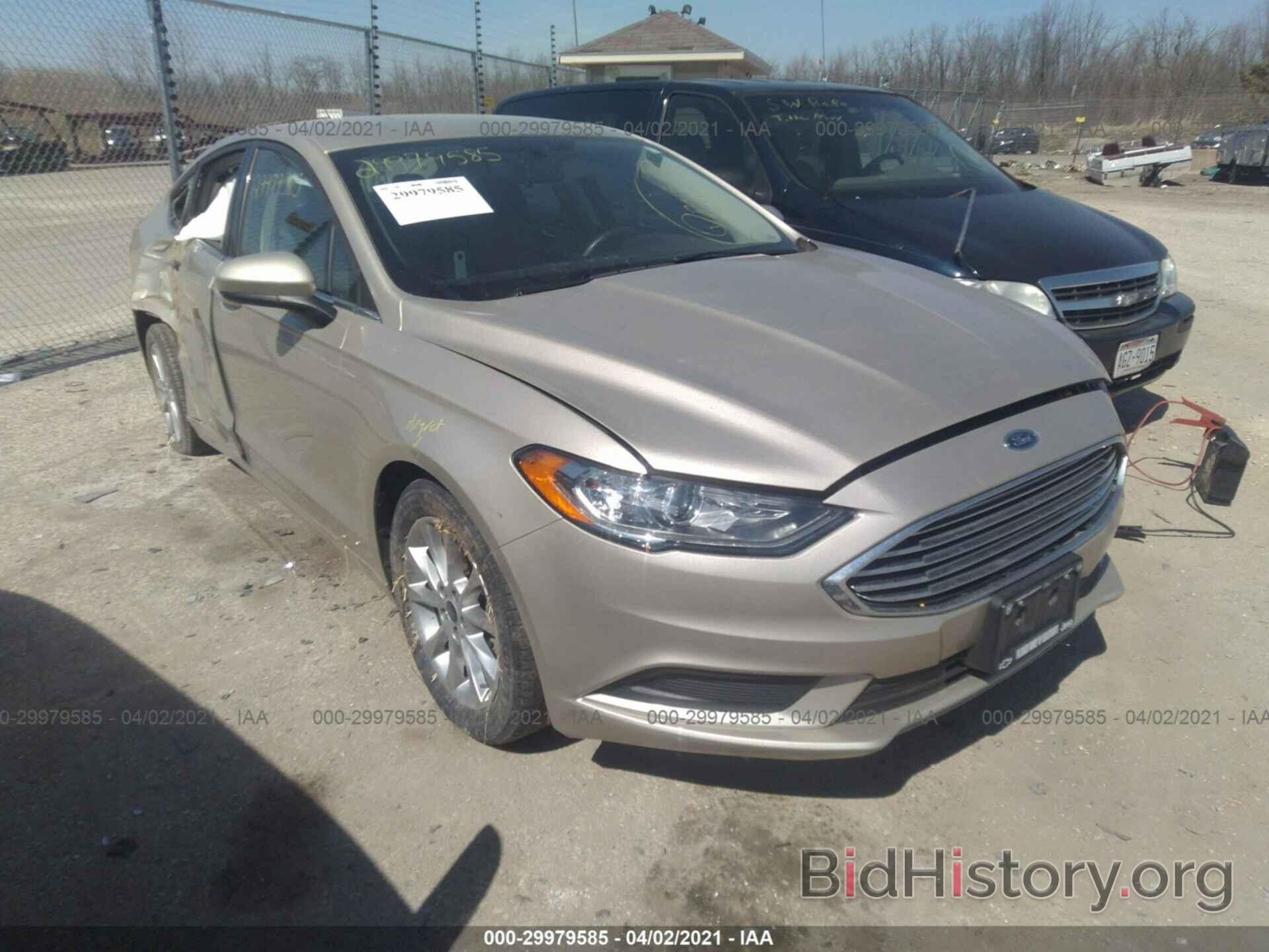 Photo 3FA6P0HD6HR277671 - FORD FUSION 2017