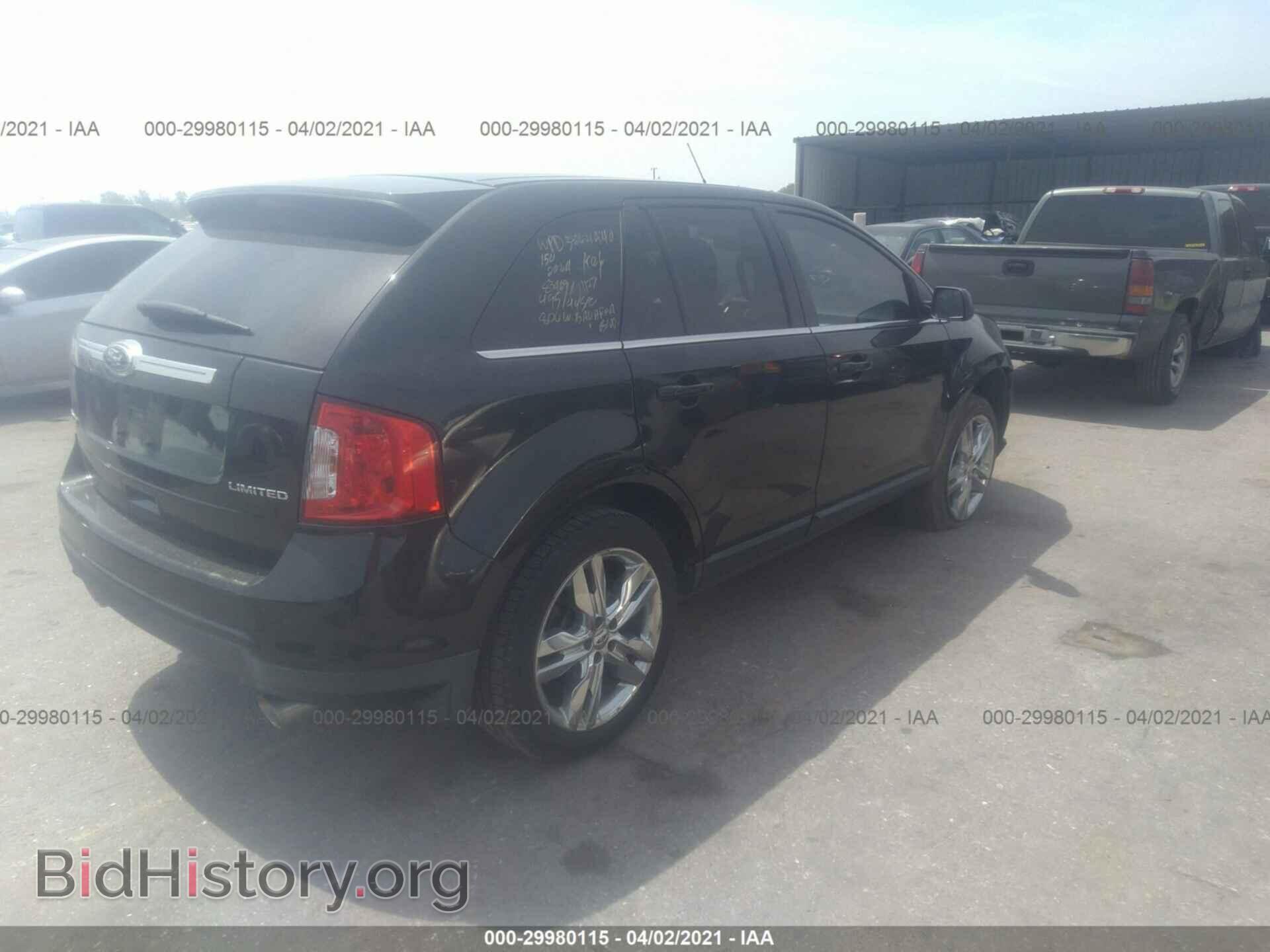 2013 FORD EDGE - VIN: 2FMDK3KC3DBB14255 - Photo 4