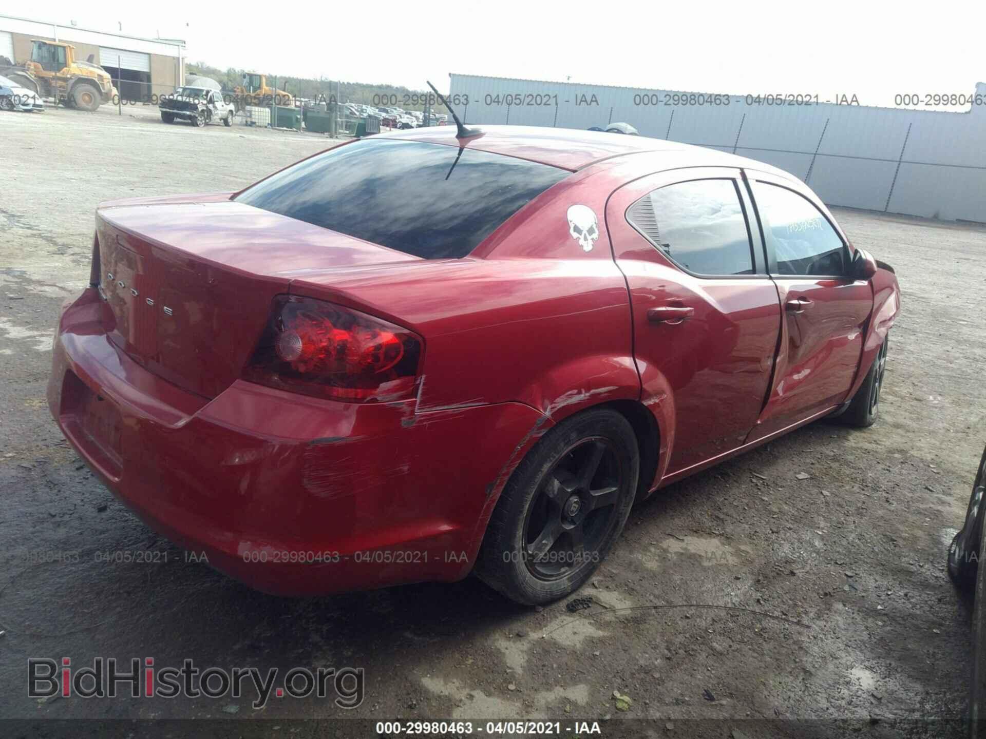 2012 DODGE AVENGER - VIN: 1C3CDZCB7CN166093 - Photo 4