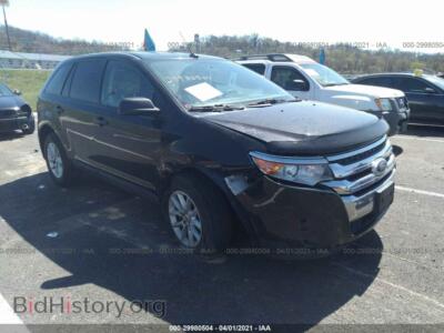 2014 Ford EDGE SE, black — VIN 2FMDK3GC9EBA90036, IAAI
