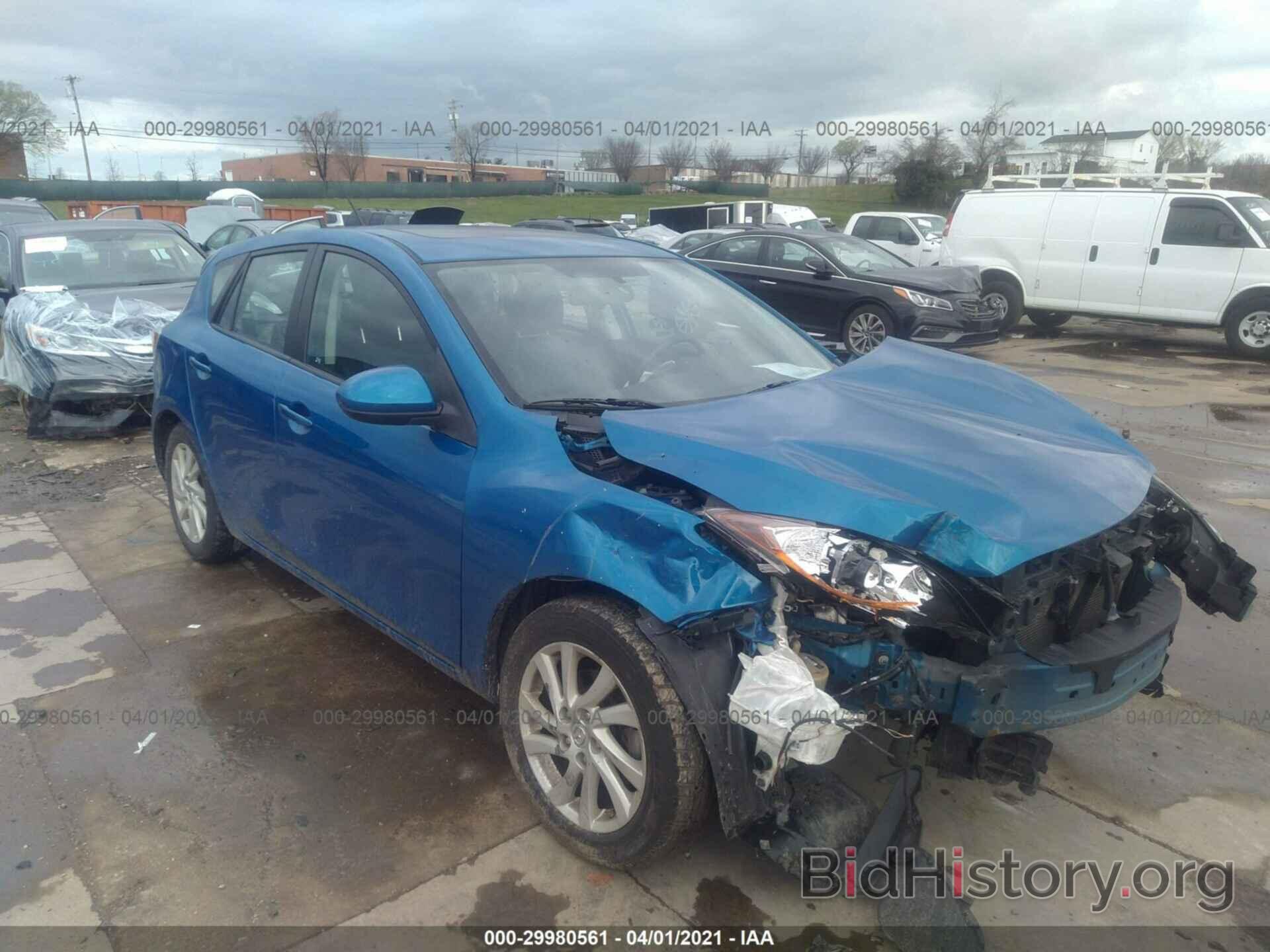 Photo JM1BL1M87C1660153 - MAZDA MAZDA3 2012