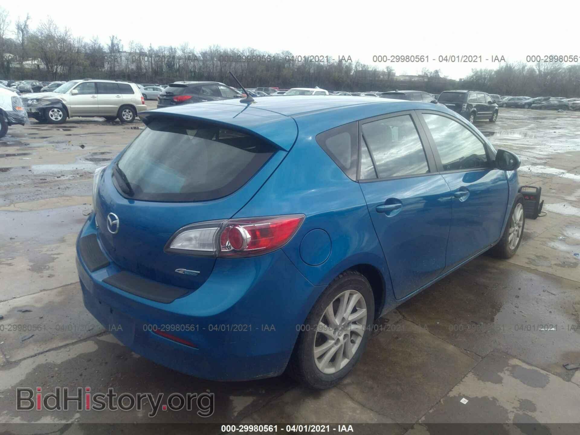 2012 MAZDA MAZDA3 - VIN: JM1BL1M87C1660153 - Фото 4