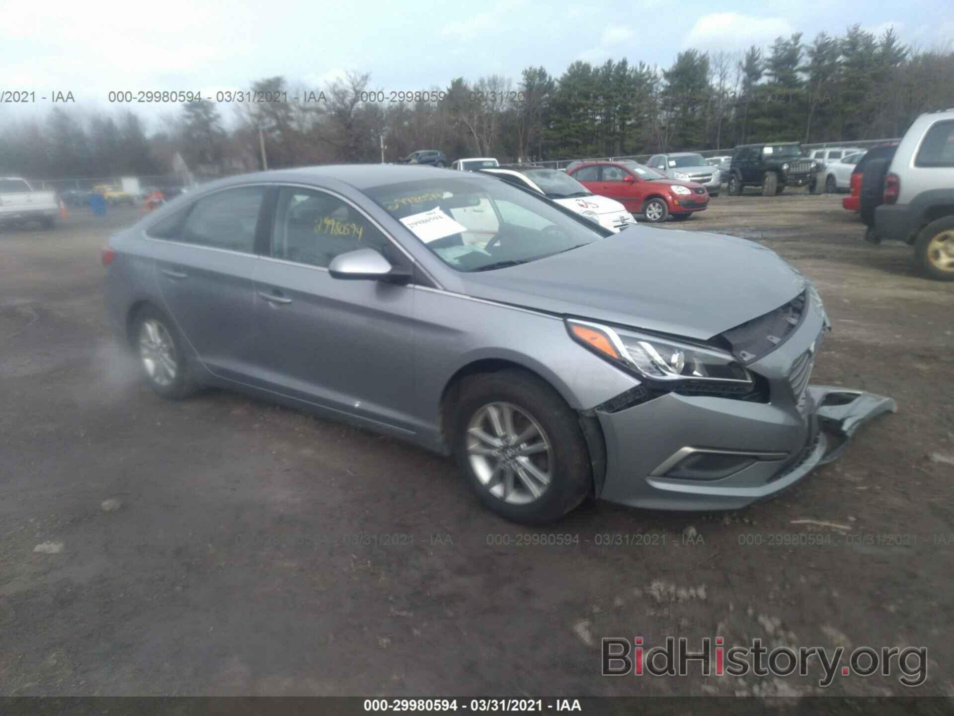 Photo 5NPE24AF2HH518412 - HYUNDAI SONATA 2017