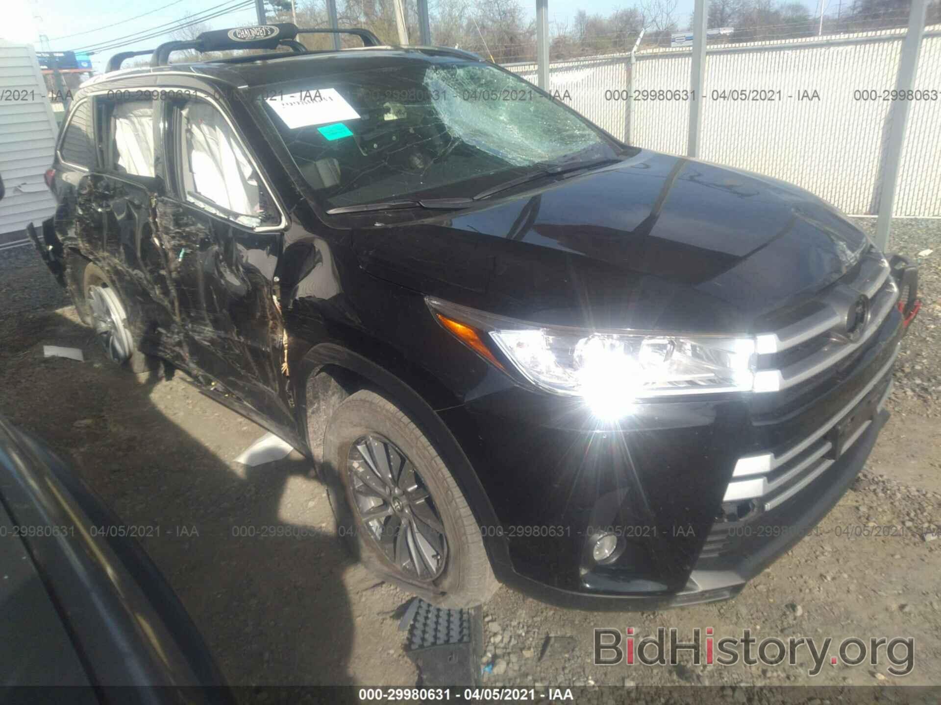 Фотография 5TDJZRFH2KS611613 - TOYOTA HIGHLANDER 2019