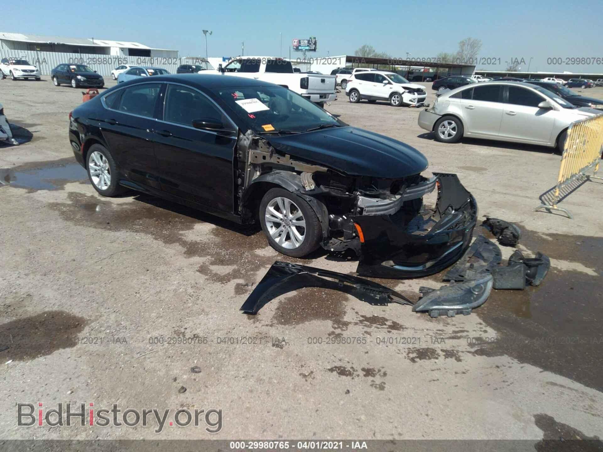 Фотография 1C3CCCAB8FN539326 - CHRYSLER 200 2015
