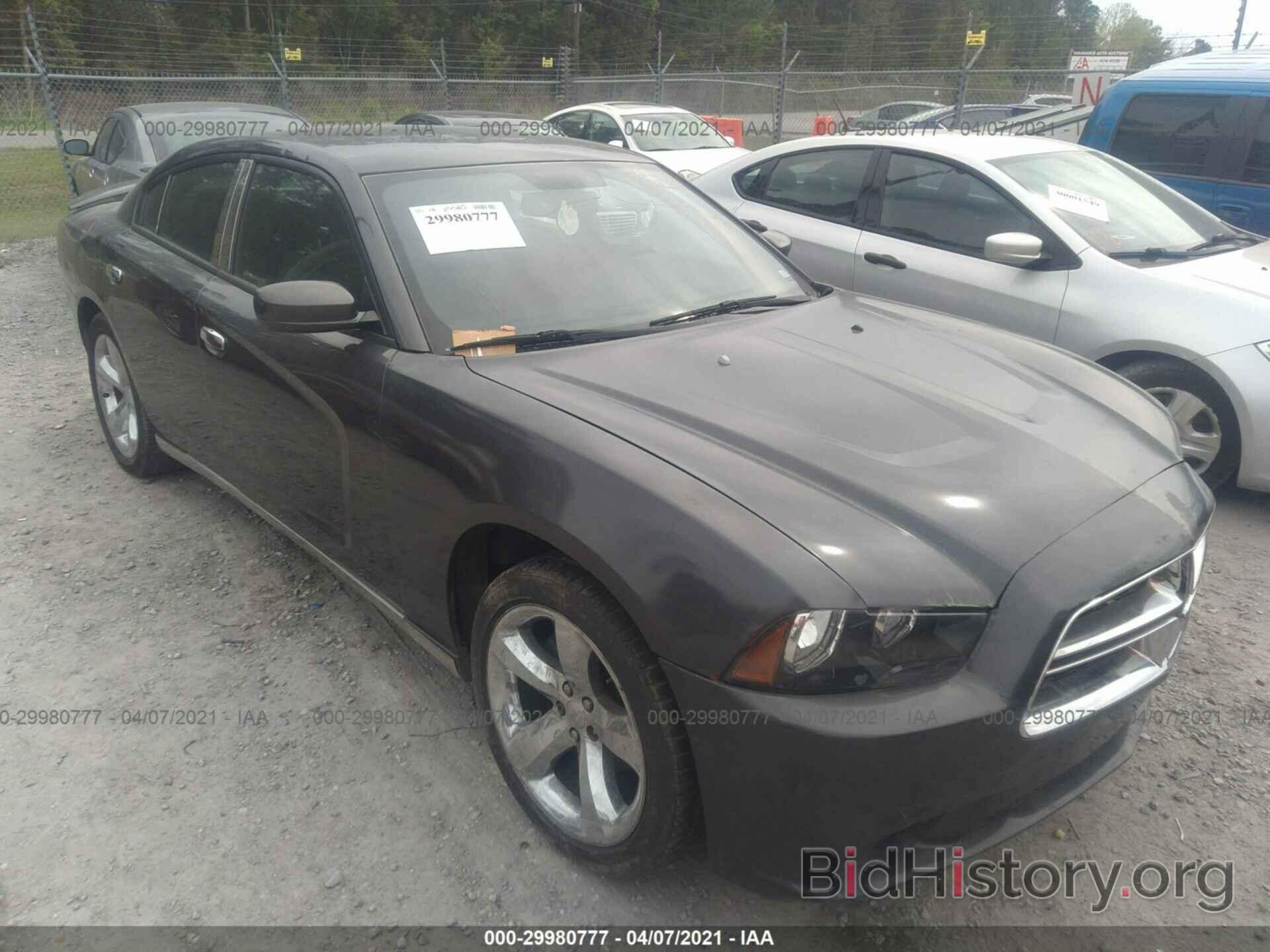 Photo 2C3CDXHG5DH611675 - DODGE CHARGER 2013
