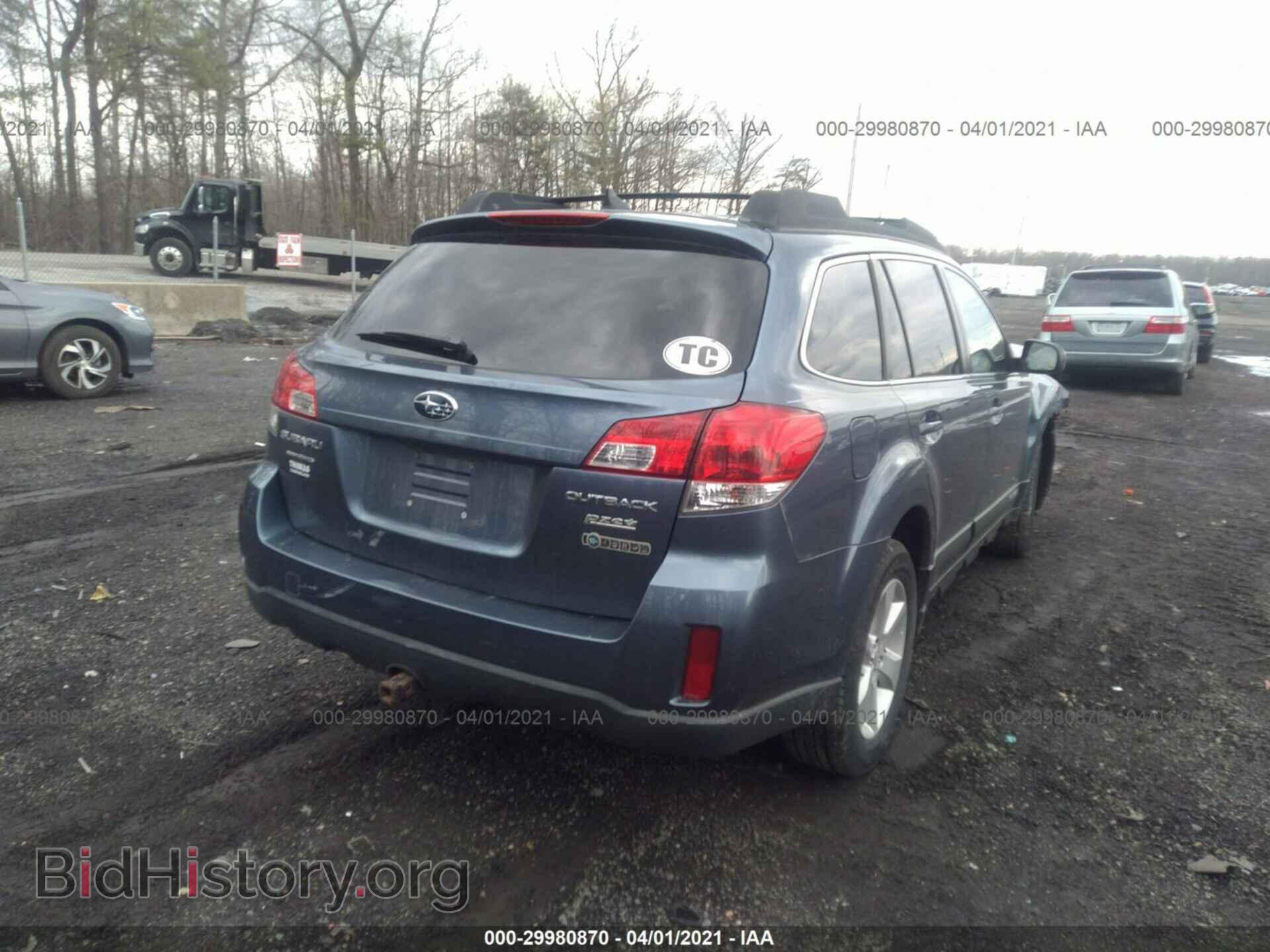 2014 SUBARU OUTBACK - VIN: 4S4BRBCC0E3232485 - Фото 4