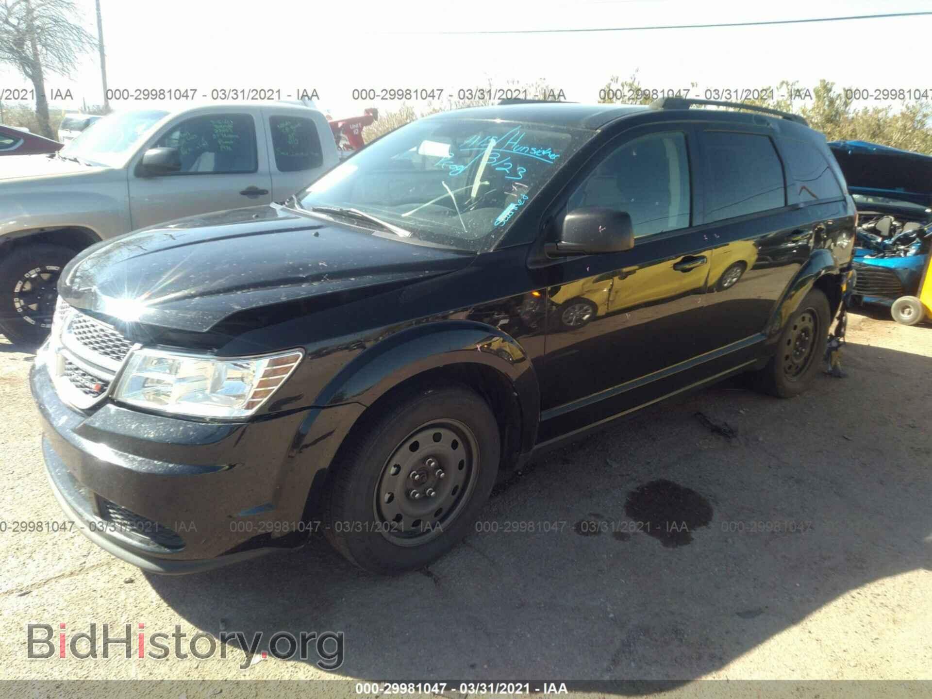 2017 DODGE JOURNEY - VIN: 3C4PDCAB2HT614065 - Photo 2