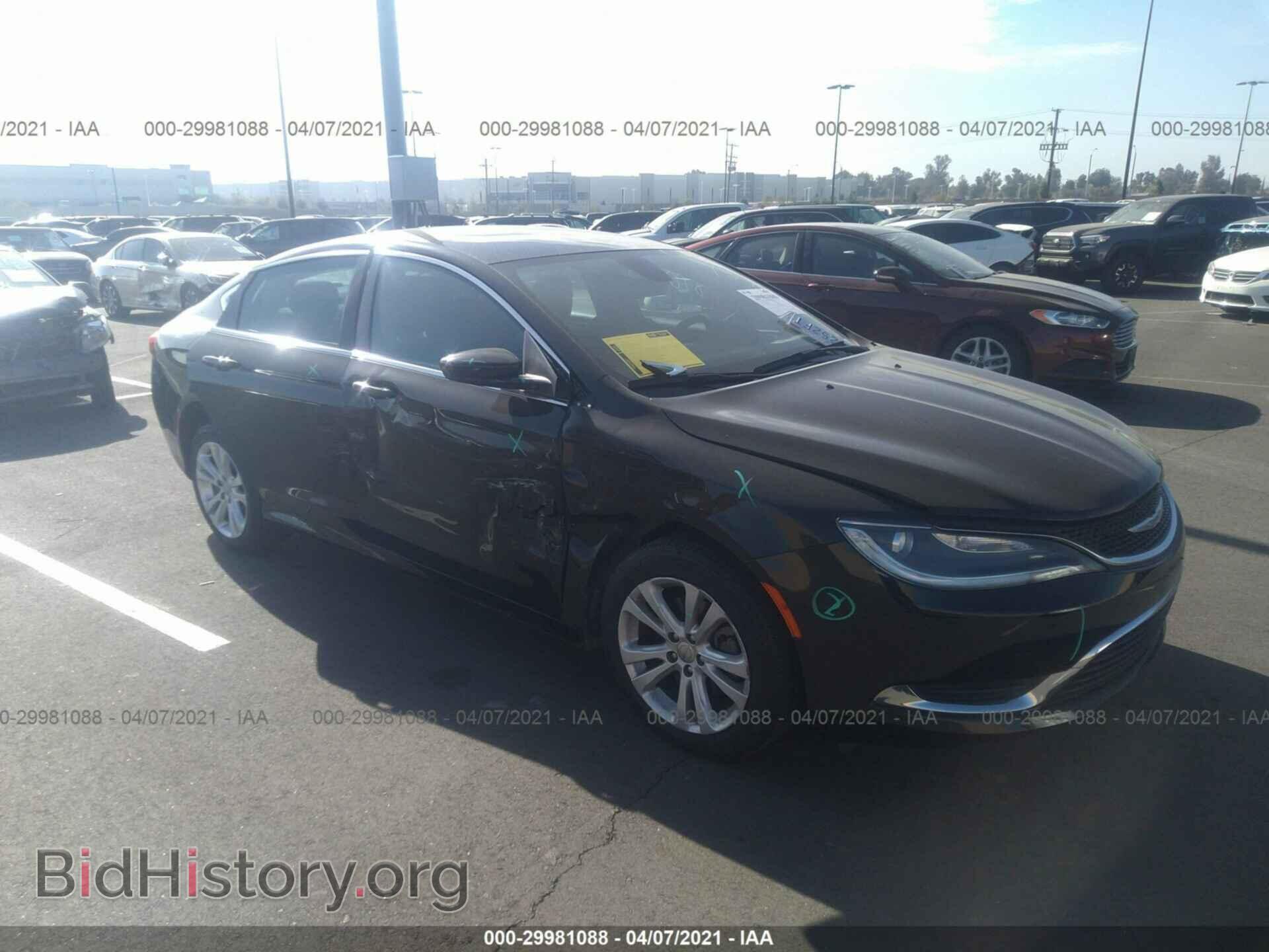 Photo 1C3CCCAB7FN714780 - CHRYSLER 200 2015