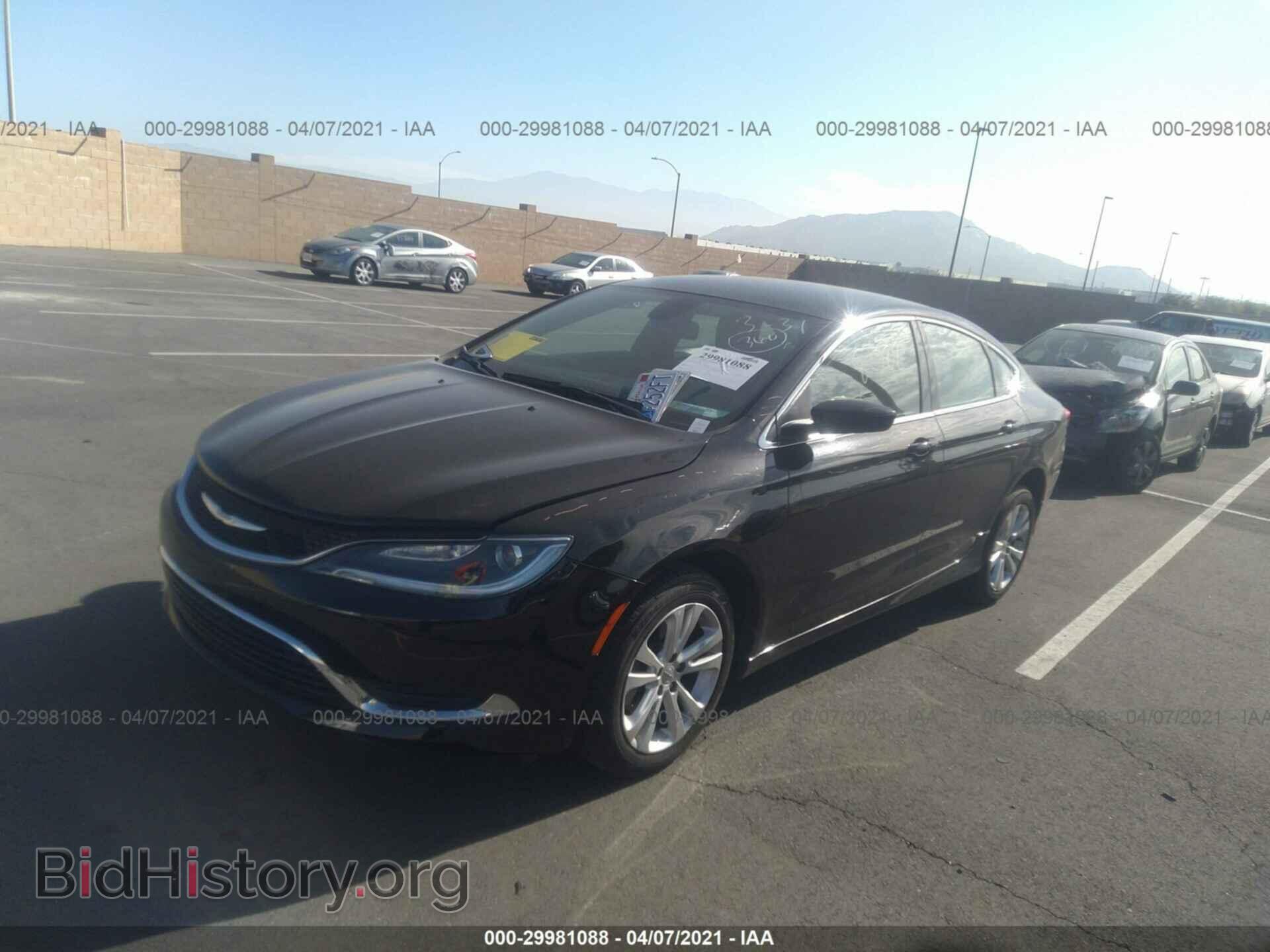 2015 CHRYSLER 200 - VIN: 1C3CCCAB7FN714780 - Photo 2