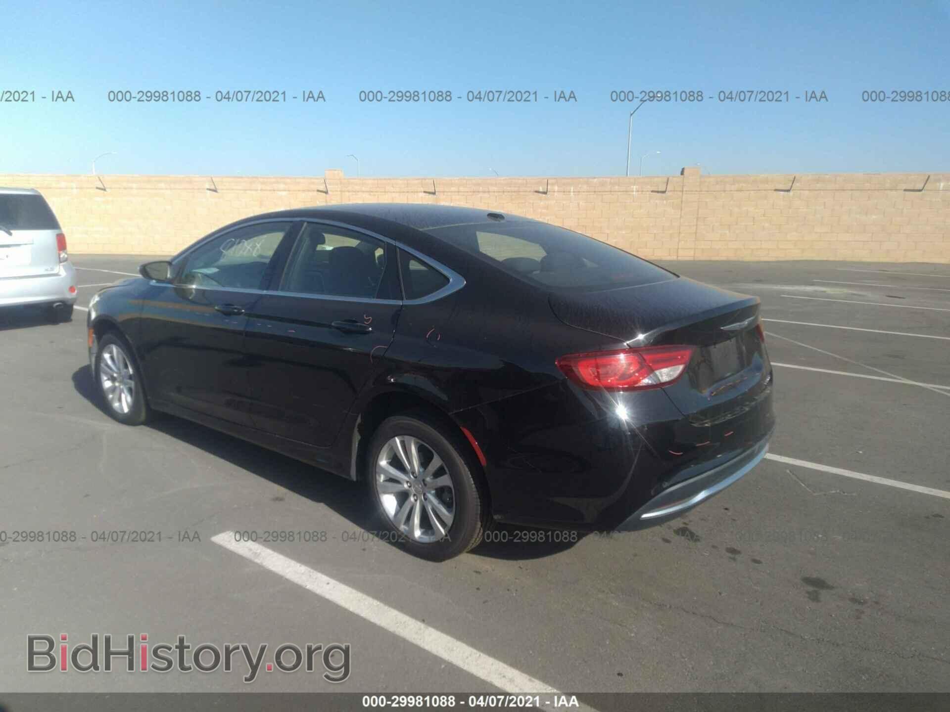 2015 CHRYSLER 200 - VIN: 1C3CCCAB7FN714780 - Photo 3