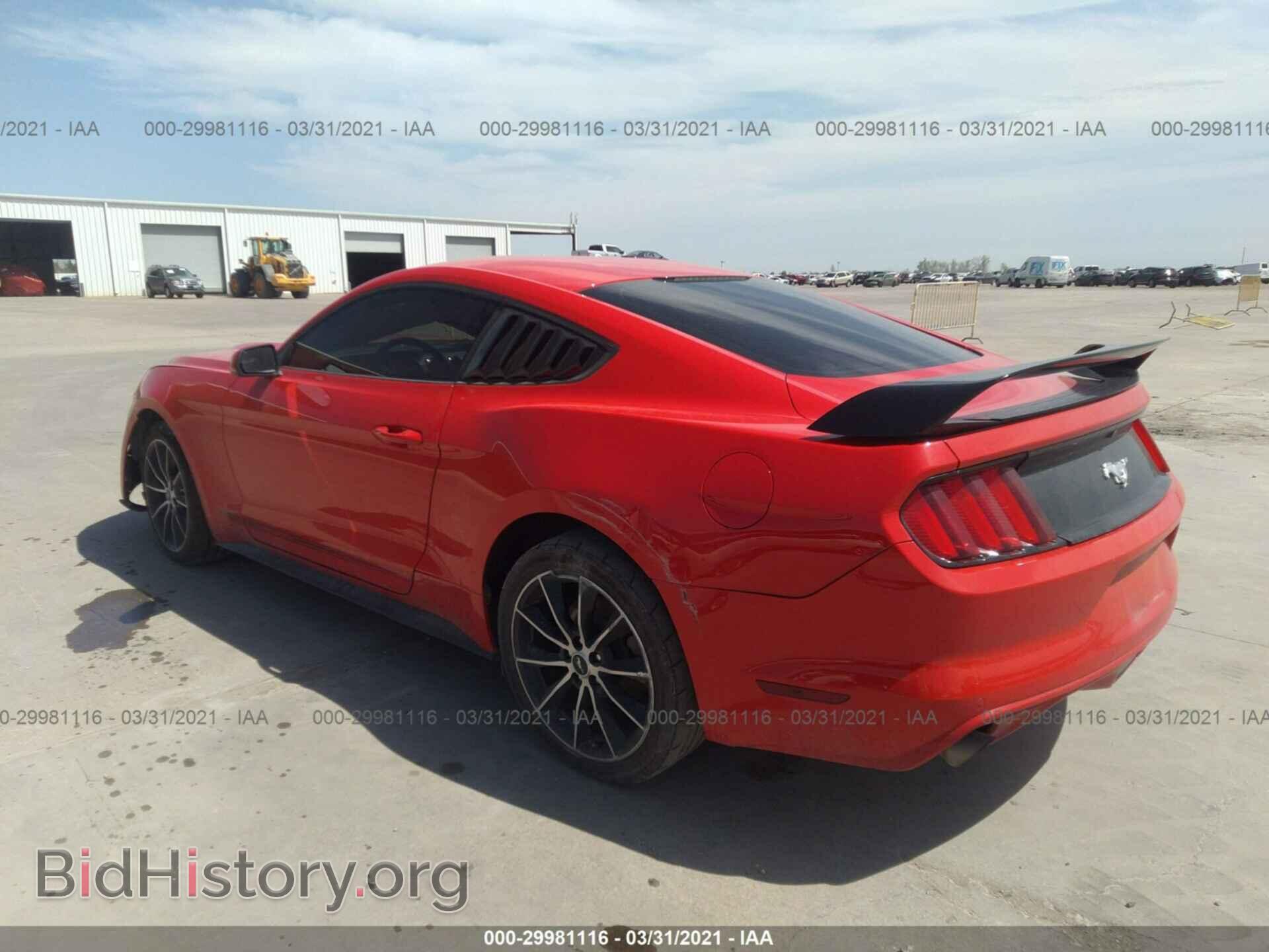 2015 FORD MUSTANG - VIN: 1FA6P8TH1F5349417 - Фото 3