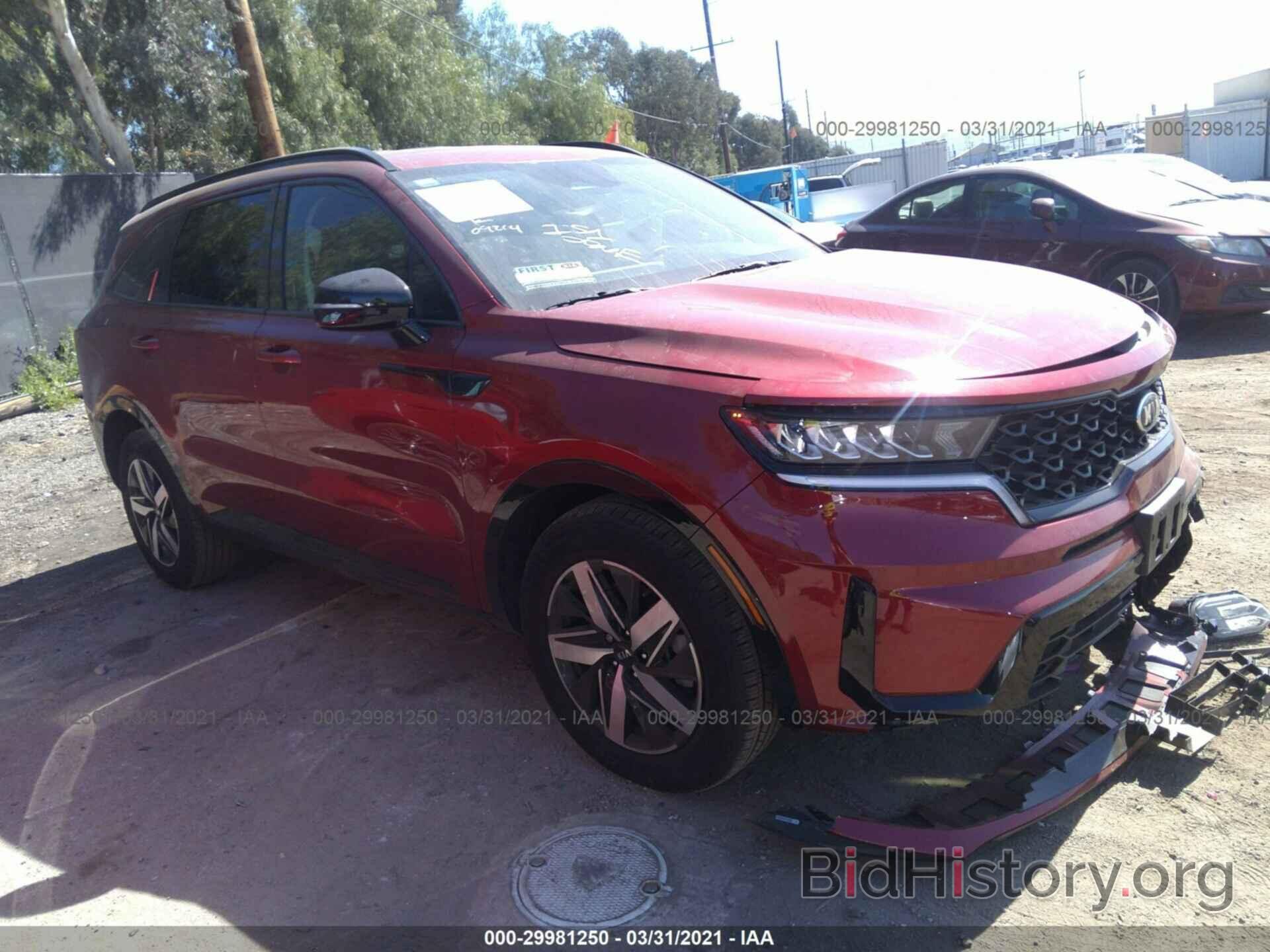 Photo 5XYRH4LF1MG011077 - KIA SORENTO 2021