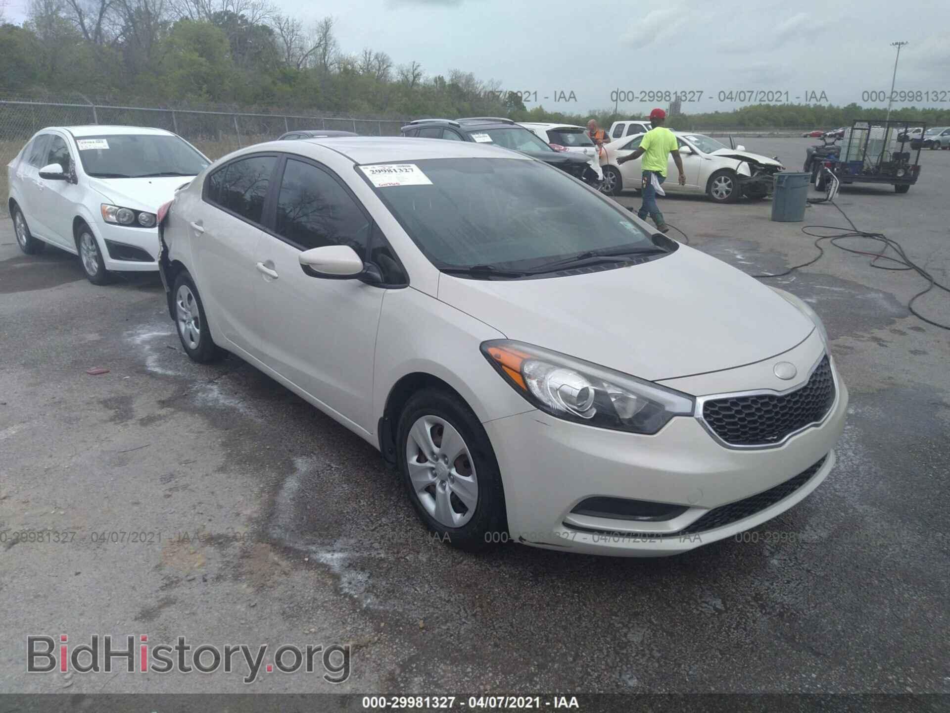 Фотография KNAFK4A62E5145983 - KIA FORTE 2014