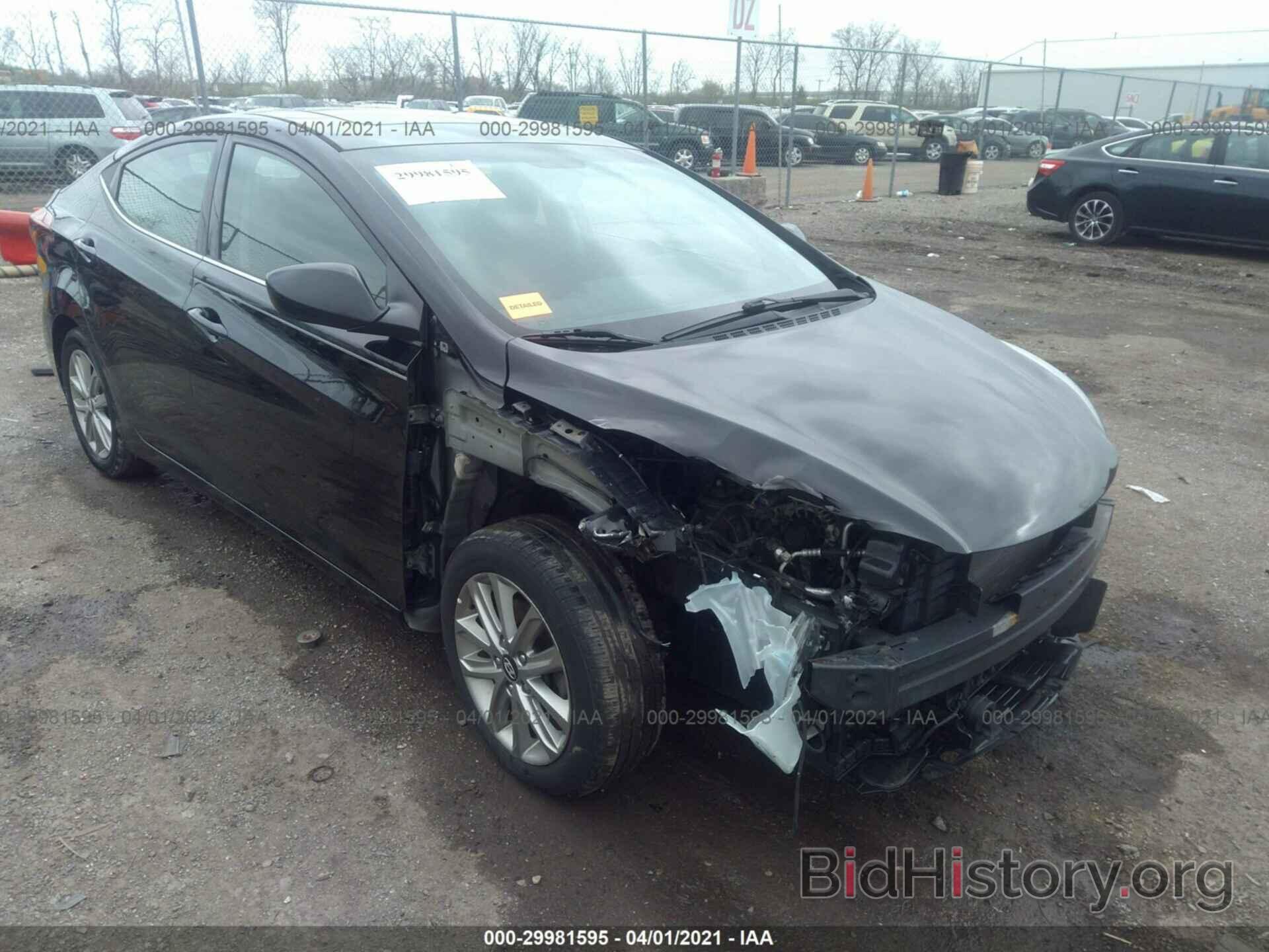 Photo 5NPDH4AE1FH576669 - HYUNDAI ELANTRA 2015