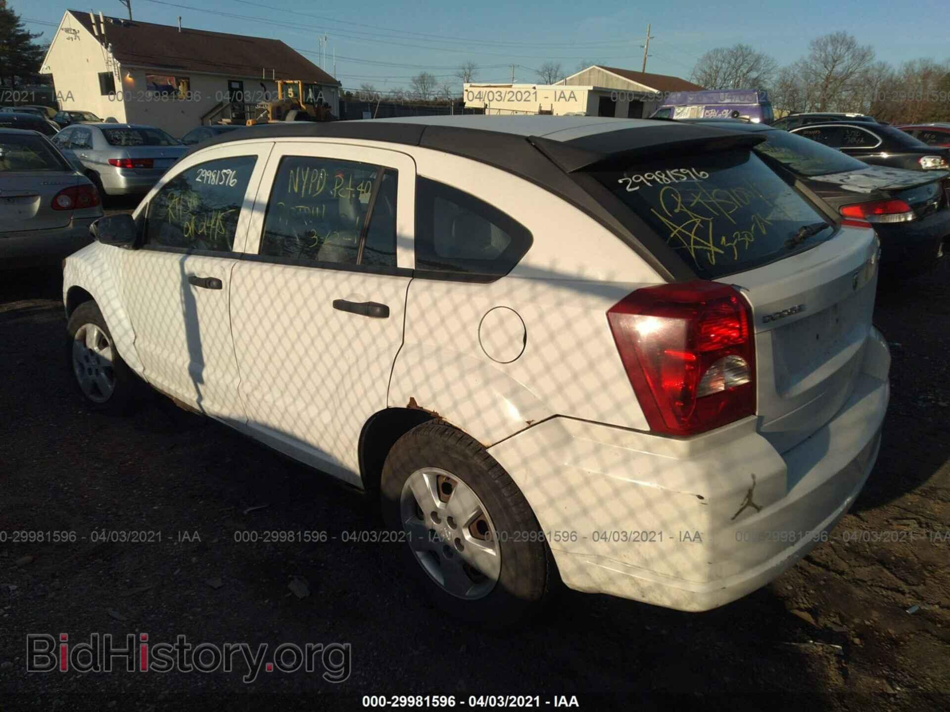 2009 DODGE CALIBER - VIN: 1B3HB28A99D201294 - Фото 3