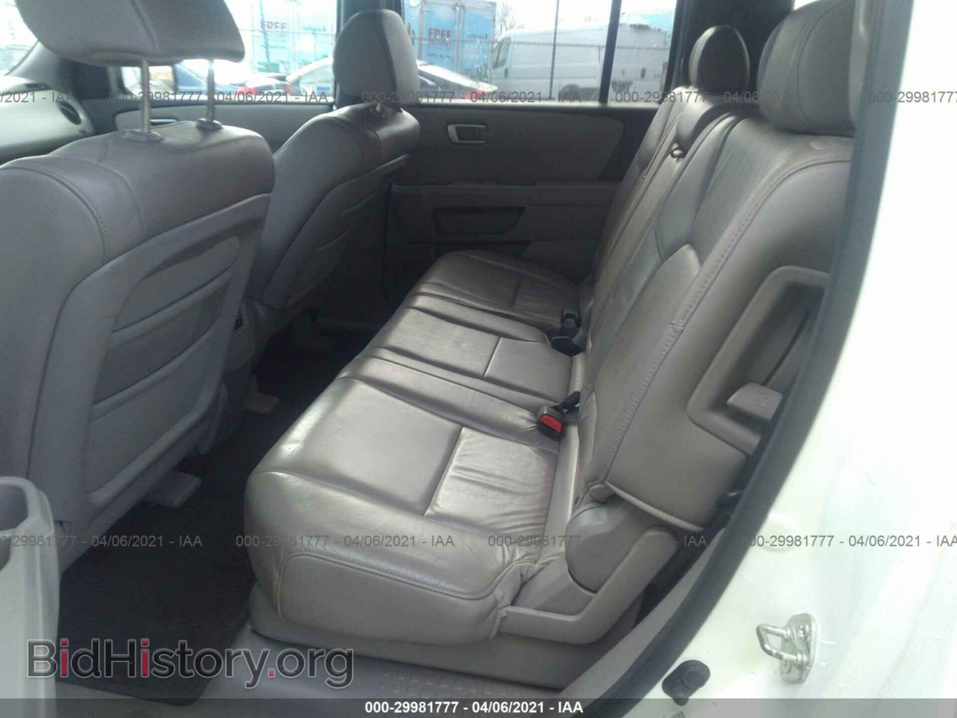 2011 HONDA PILOT - VIN: 5FNYF4H59BB010037 - Фото 8