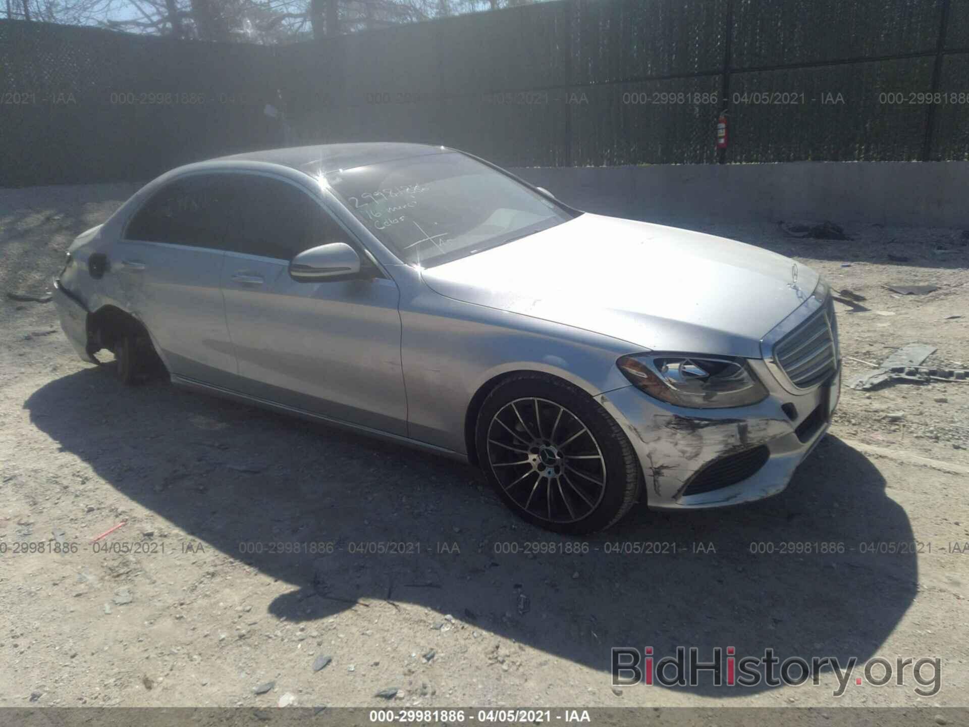 Photo 55SWF4KB0GU098794 - MERCEDES-BENZ C-CLASS 2016