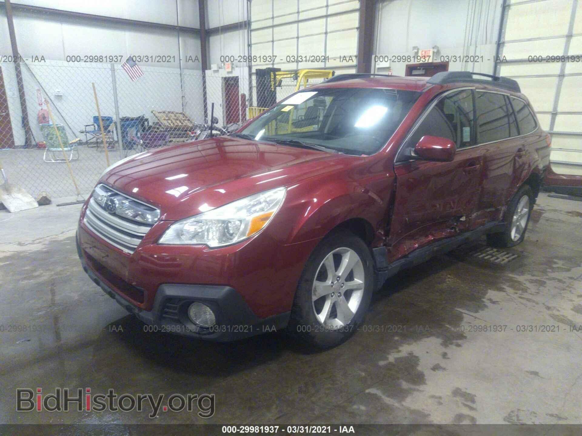 2014 SUBARU OUTBACK - VIN: 4S4BRBCC4E3215771 - Фото 2