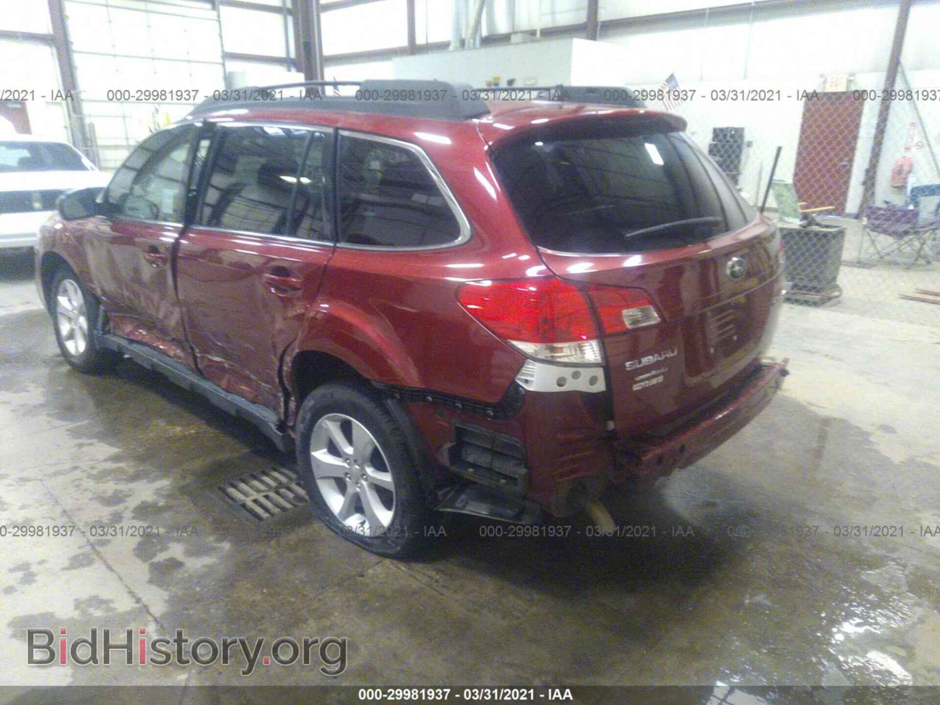 2014 SUBARU OUTBACK - VIN: 4S4BRBCC4E3215771 - Фото 3