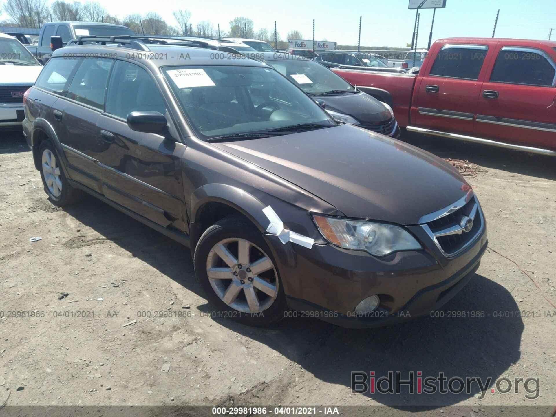 Photo 4S4BP61CX87305584 - SUBARU OUTBACK 2008