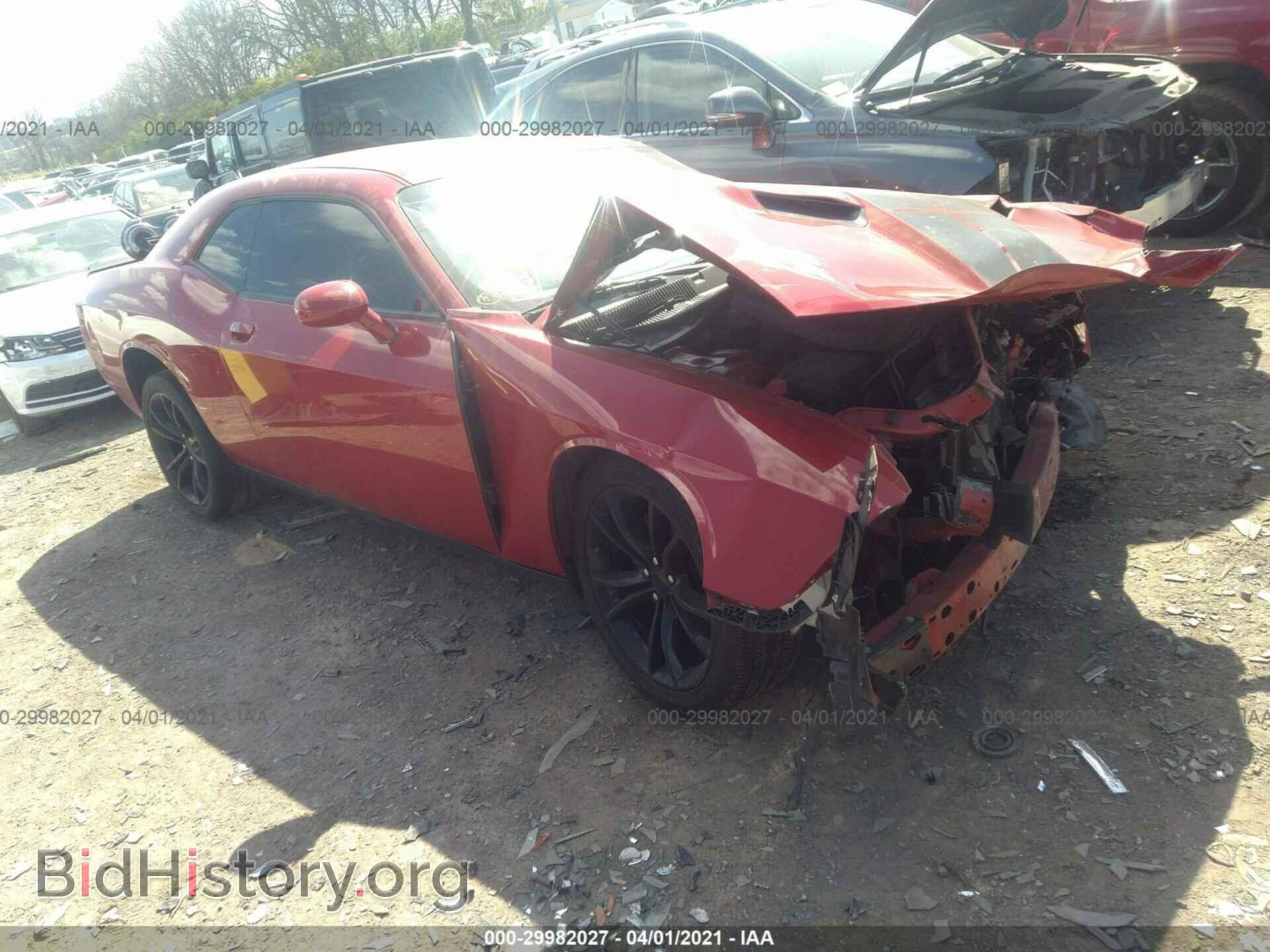 Photo 2C3CDZAG9GH201262 - DODGE CHALLENGER 2016