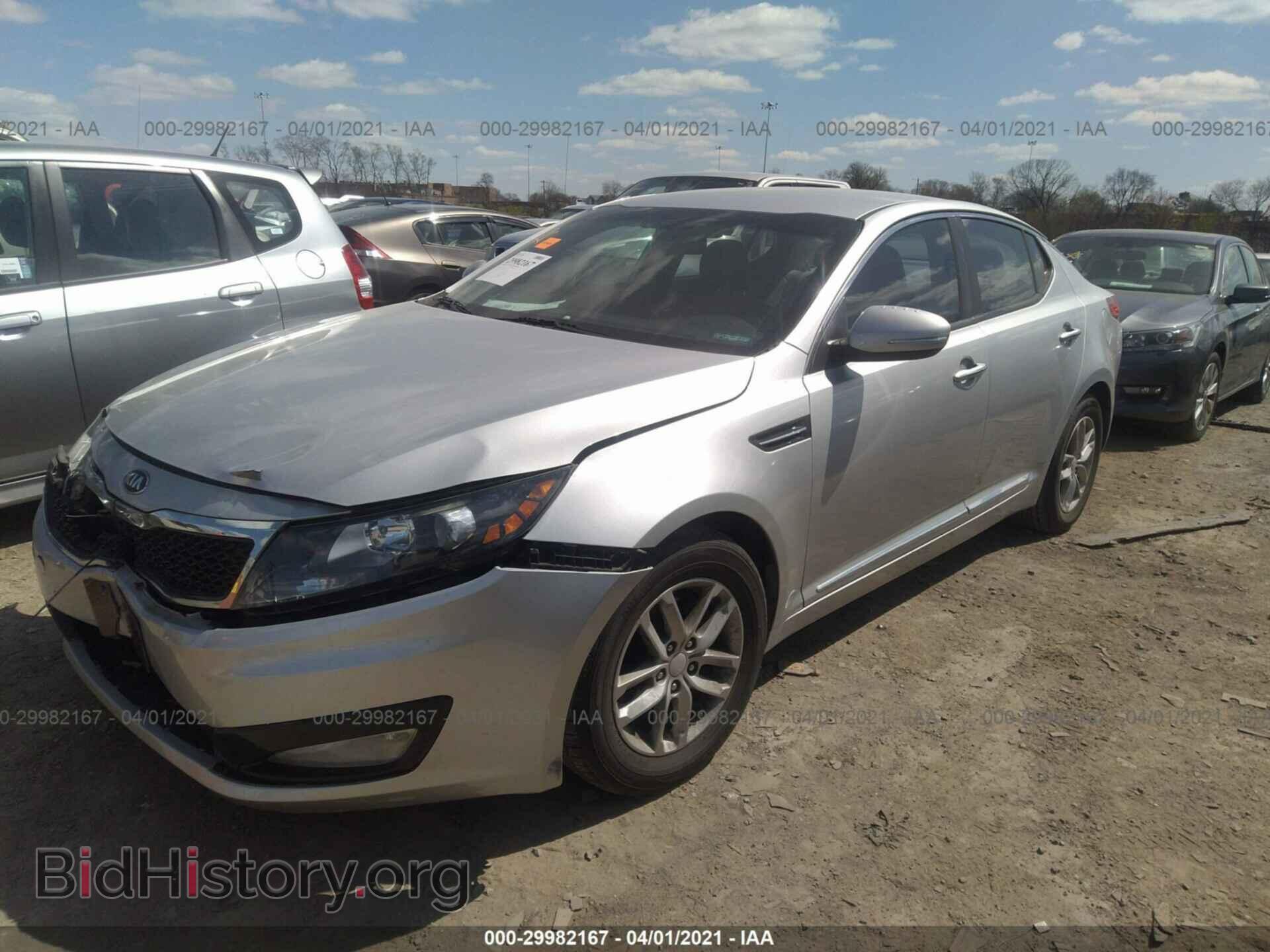 2013 KIA OPTIMA - VIN: KNAGM4A75D5326257 - Фото 2