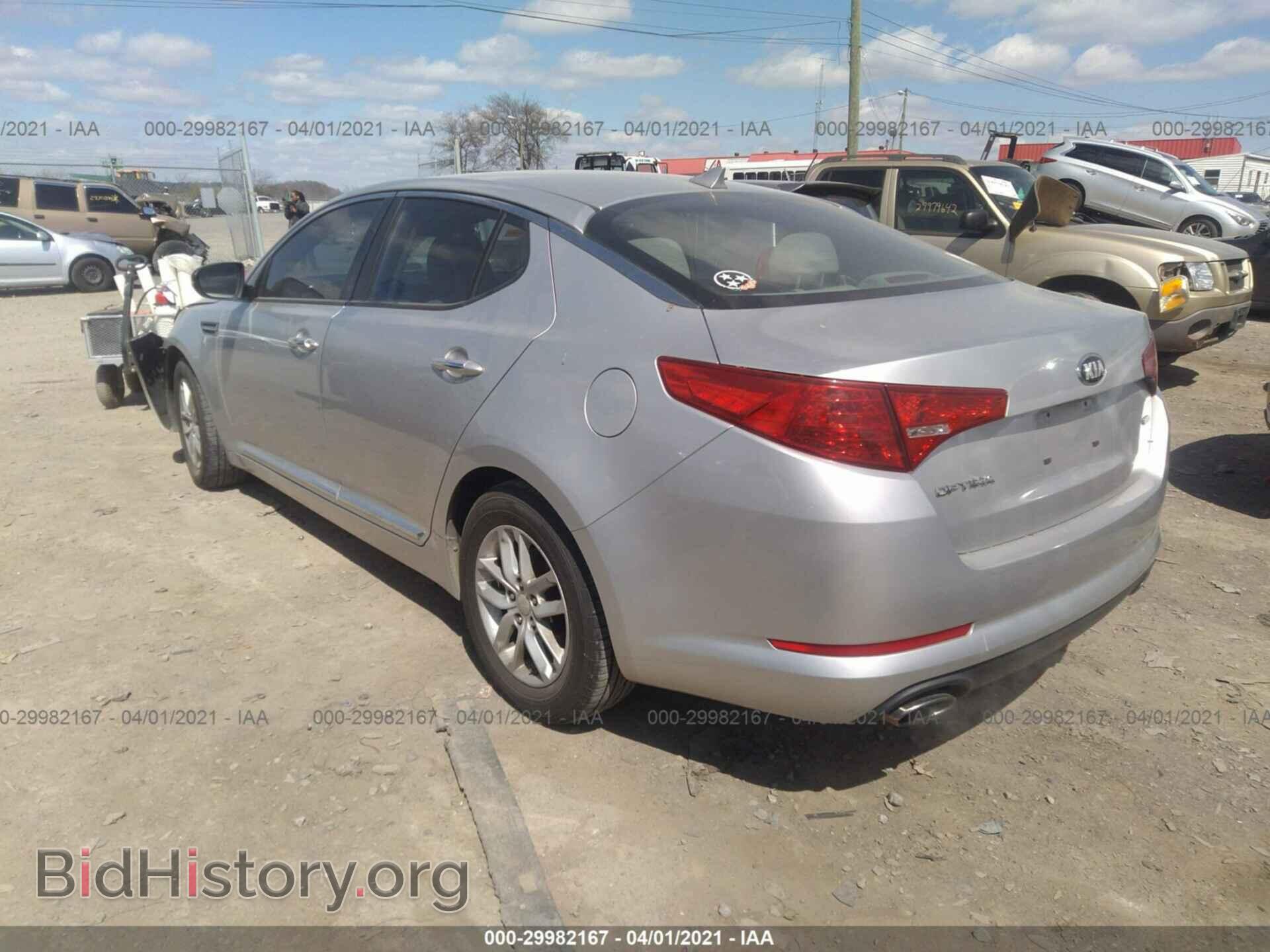 2013 KIA OPTIMA - VIN: KNAGM4A75D5326257 - Фото 3