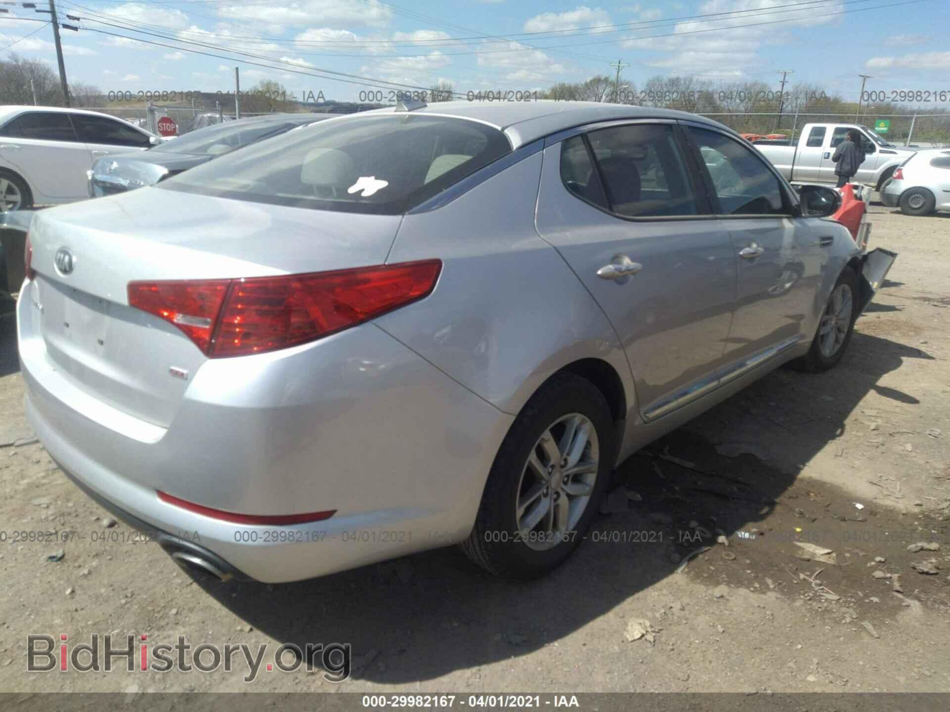 2013 KIA OPTIMA - VIN: KNAGM4A75D5326257 - Фото 4