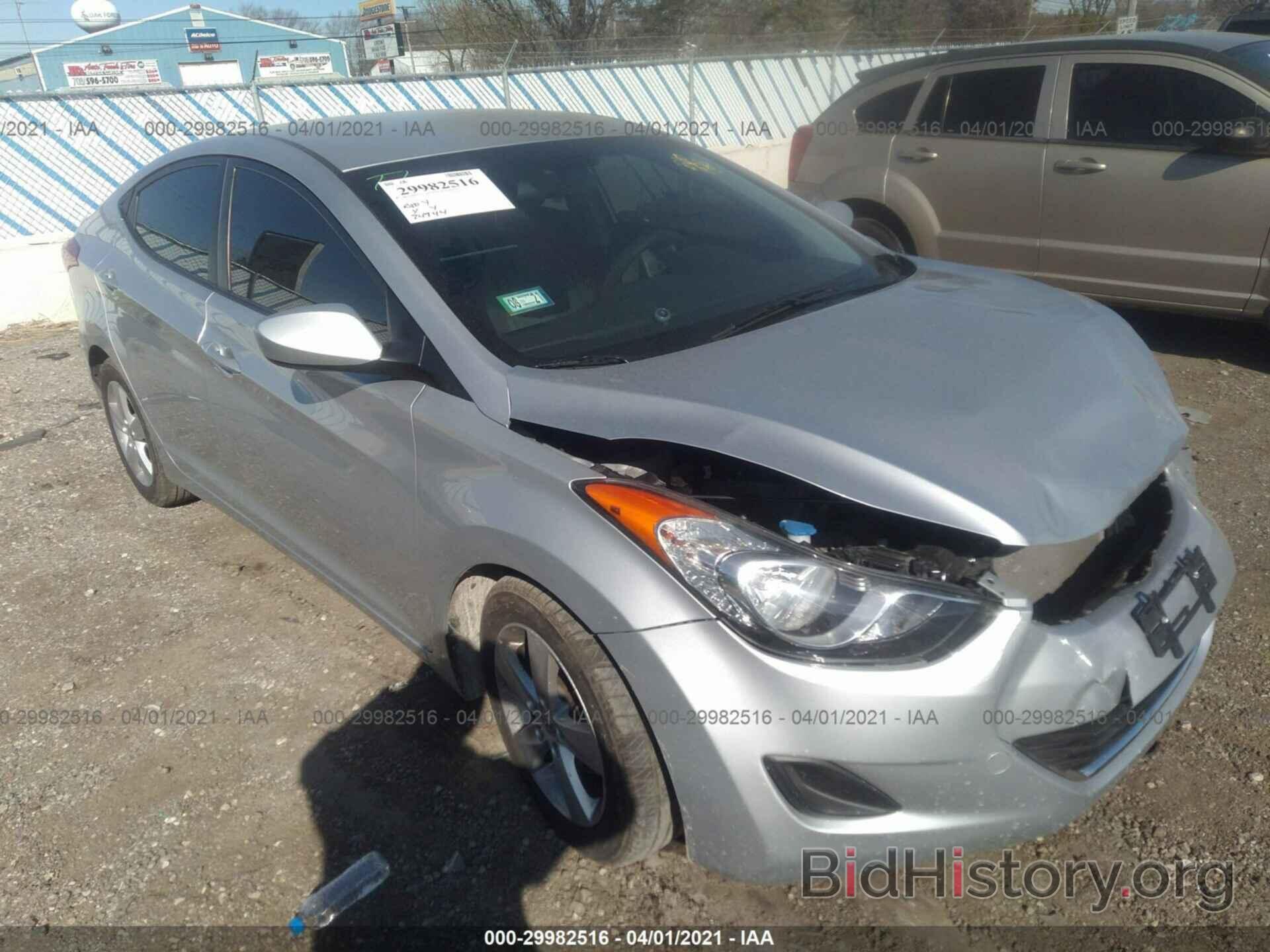 Photo 5NPDH4AE8DH355163 - HYUNDAI ELANTRA 2013