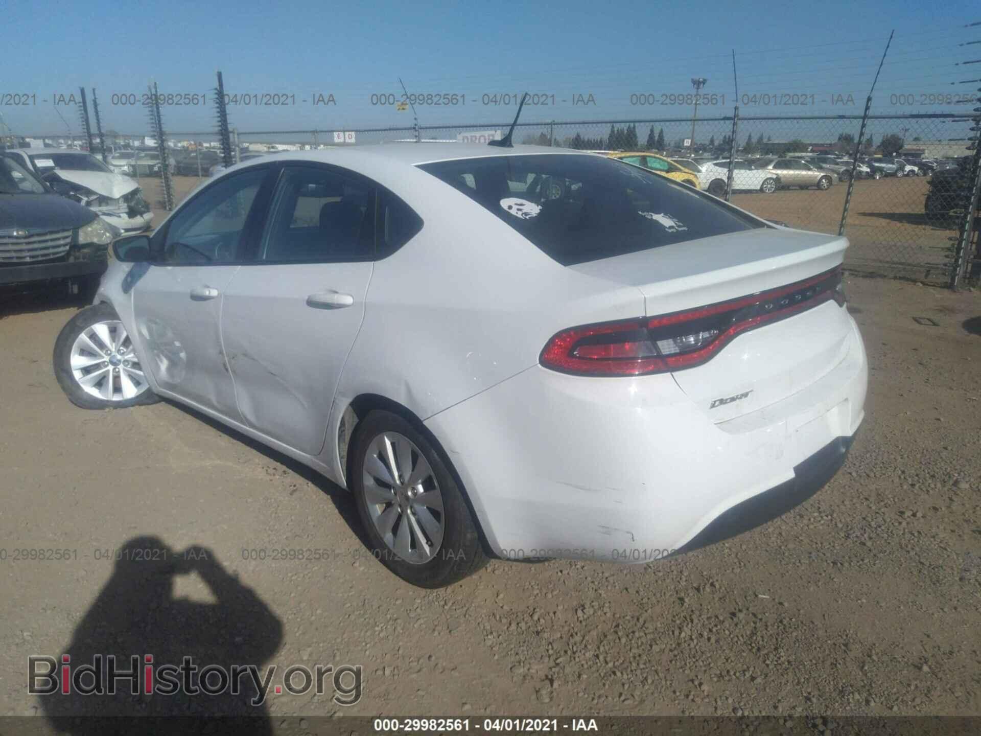 2016 DODGE DART - VIN: 1C3CDFAA6GD577568 - Фото 3