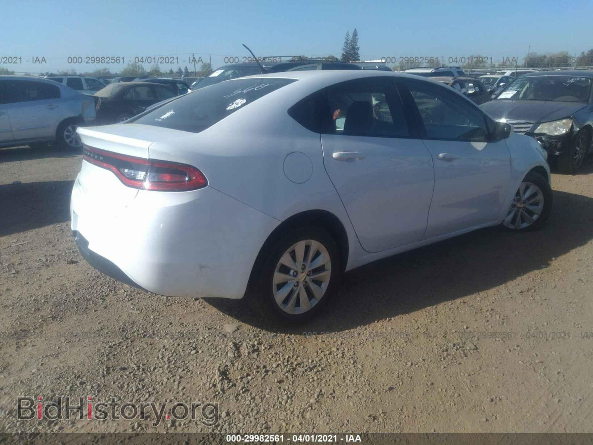 2016 DODGE DART - VIN: 1C3CDFAA6GD577568 - Фото 4