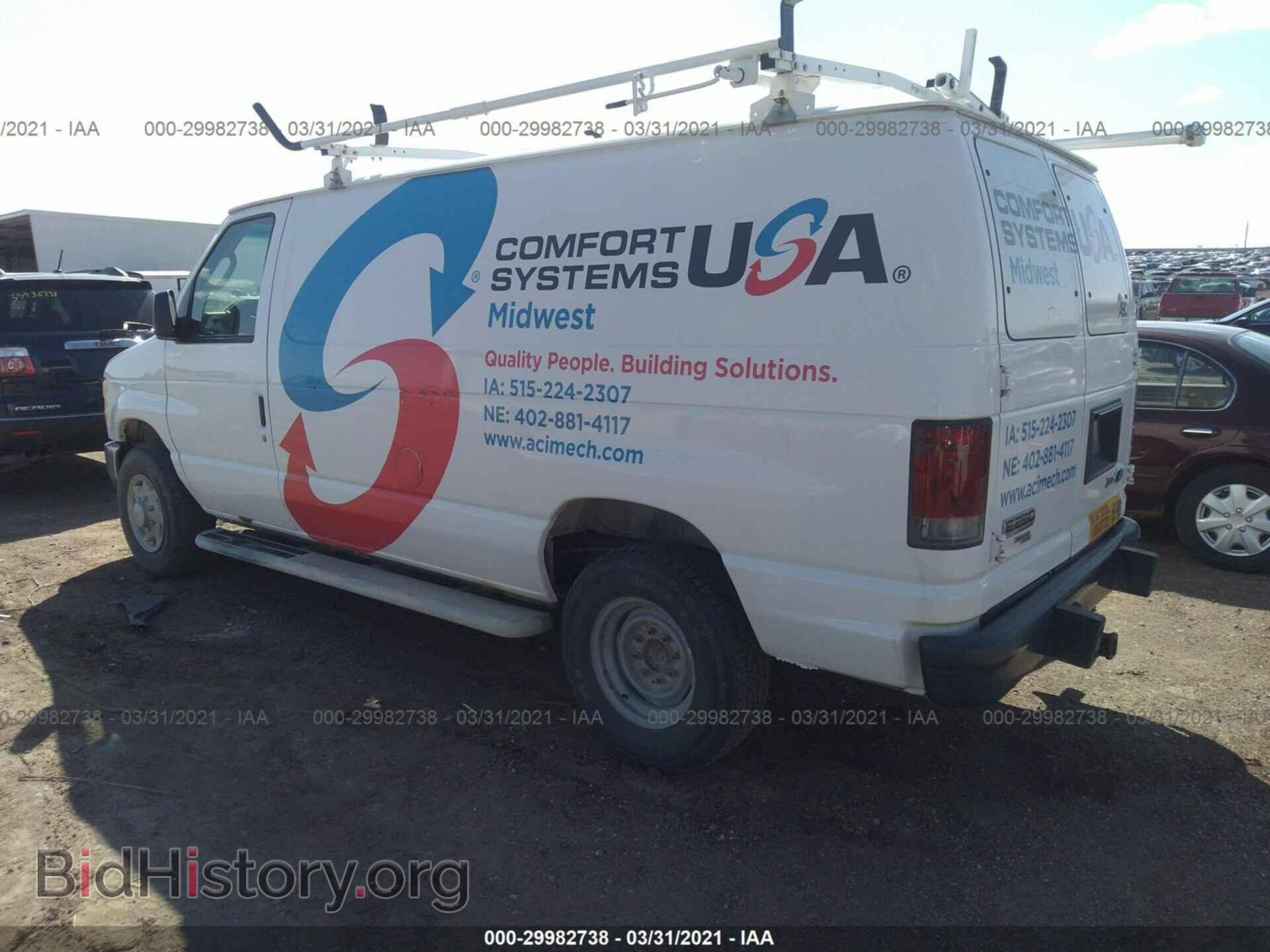 2013 FORD ECONOLINE CARGO VAN - VIN: 1FTNE2EW5DDA46616 - Фото 3