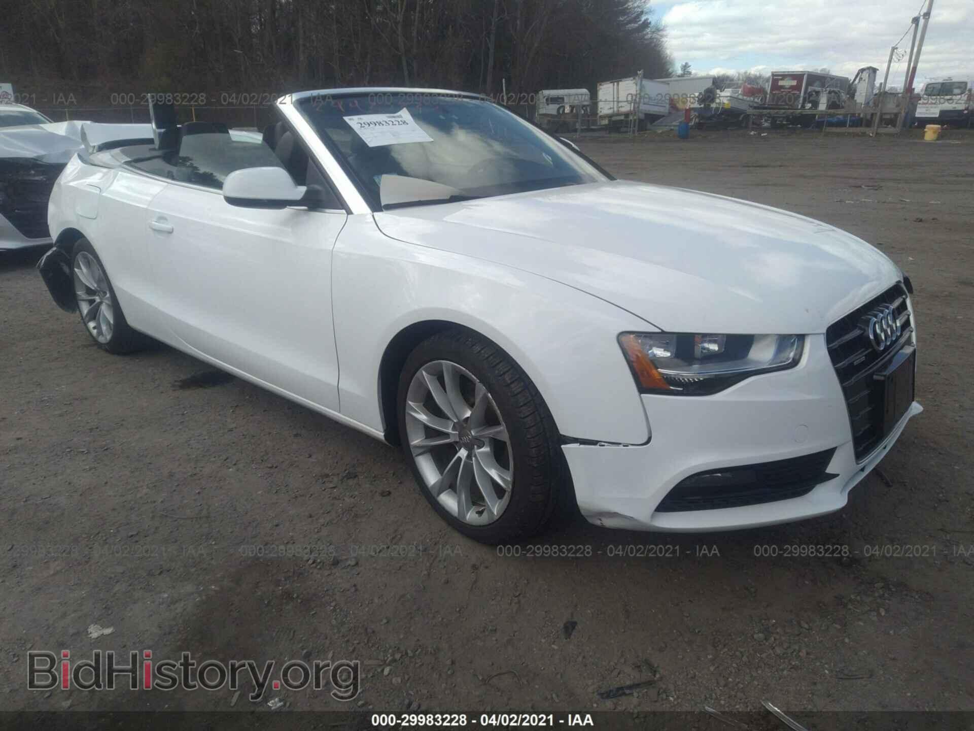 Photo WAUCFAFH9DN007730 - AUDI A5 2013