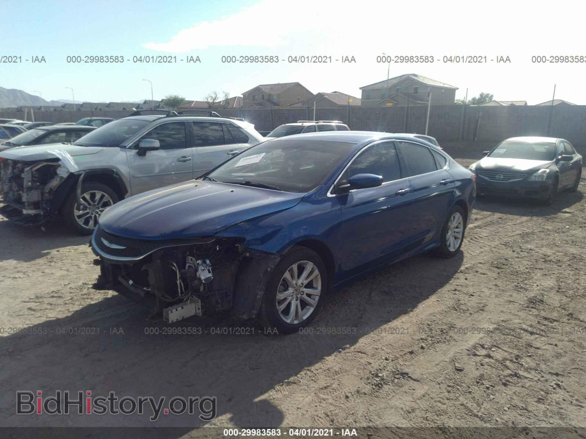 2016 CHRYSLER 200 - VIN: 1C3CCCAB7GN169696 - Фото 2