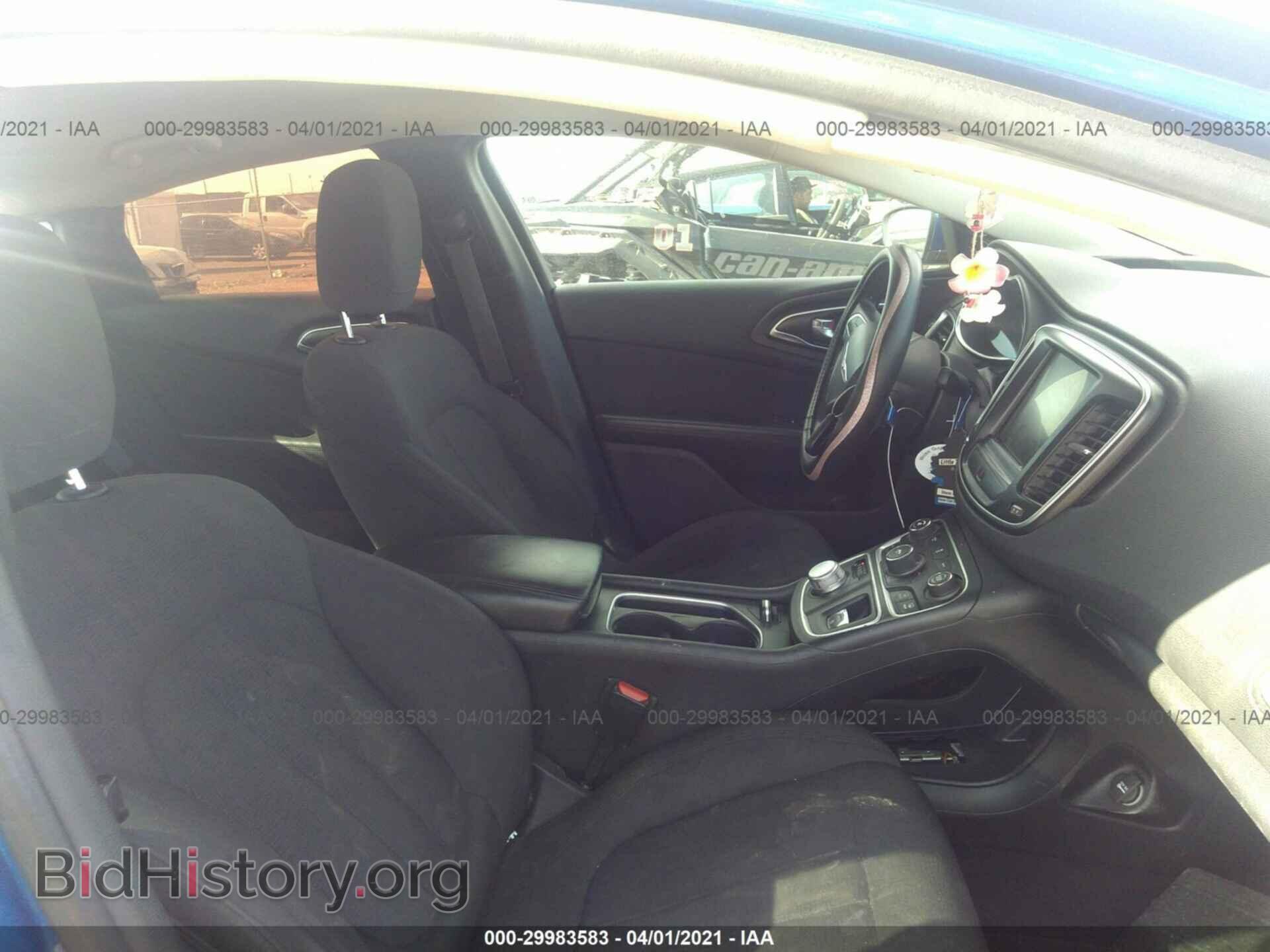 2016 CHRYSLER 200 - VIN: 1C3CCCAB7GN169696 - Фото 5