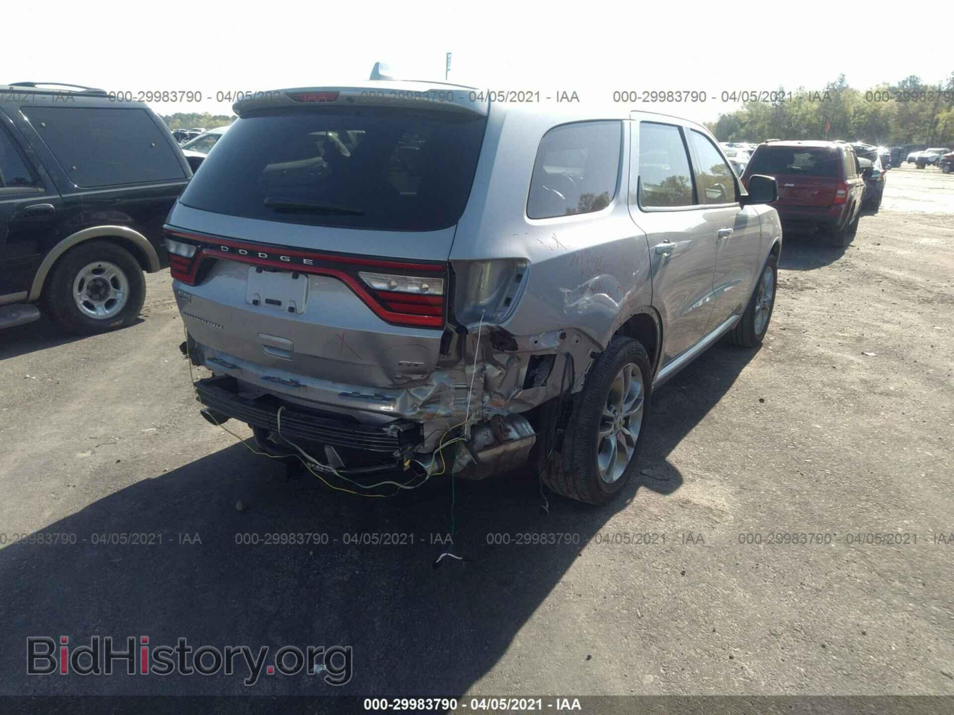 2019 DODGE DURANGO - VIN: 1C4RDHDG8KC675923 - Фото 4