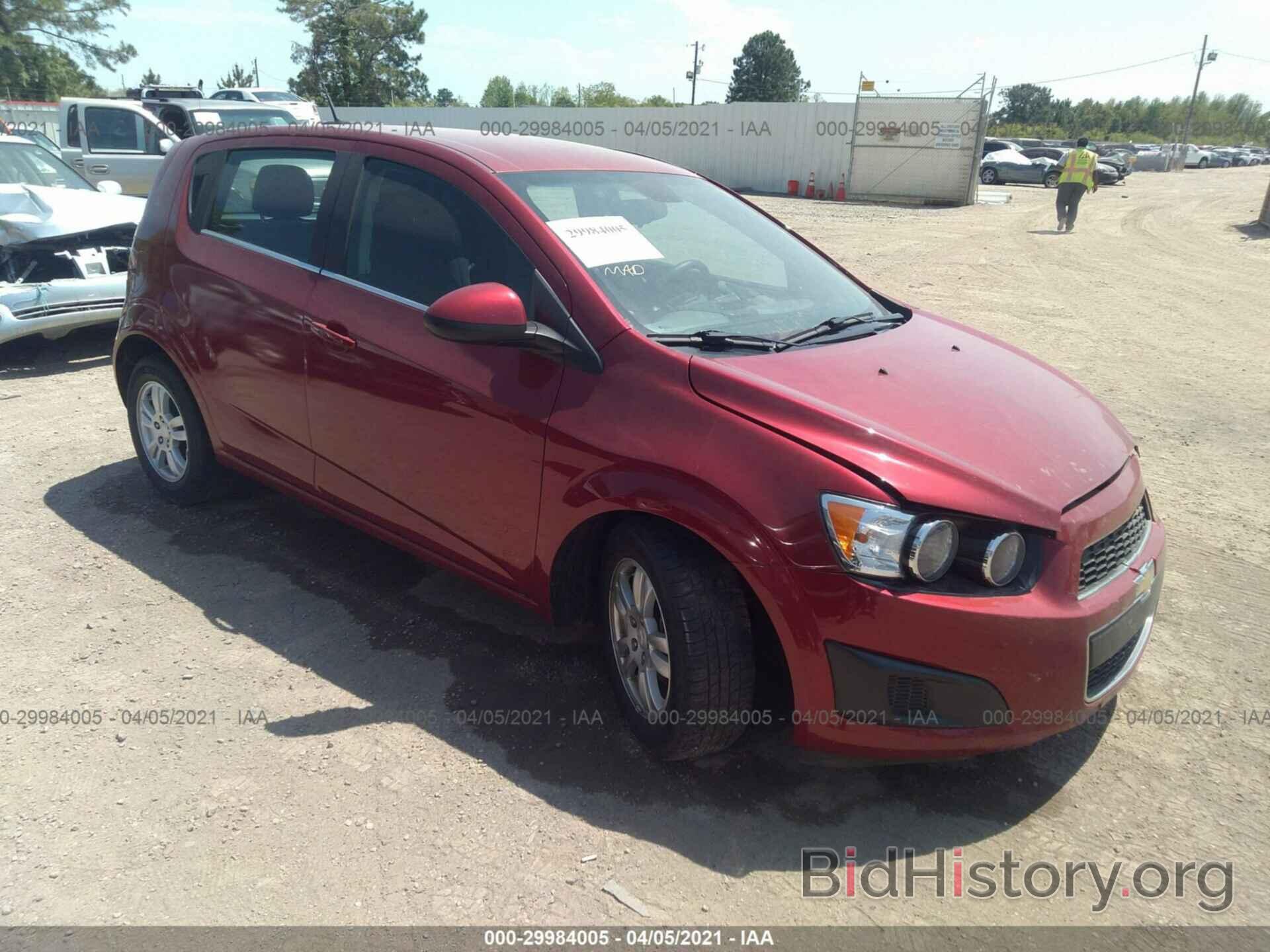 Фотография 1G1JC6SH2D4215498 - CHEVROLET SONIC 2013