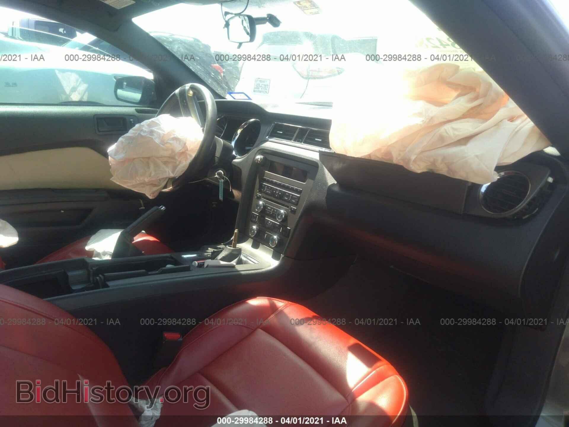 2013 FORD MUSTANG - VIN: 1ZVBP8AMXD5262232 - Фото 5