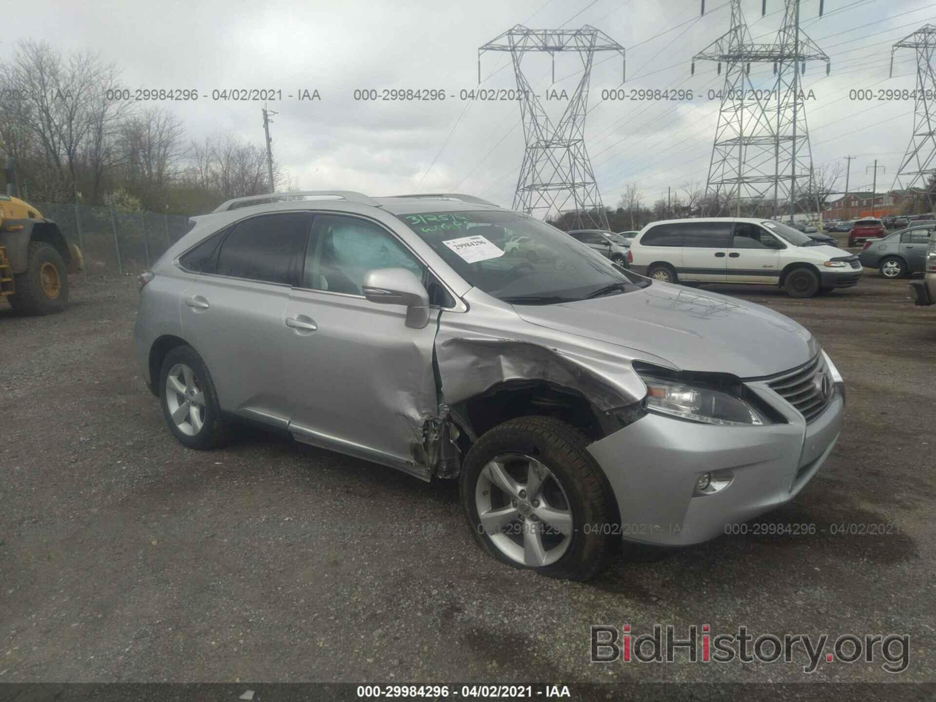 Фотография 2T2BK1BA0FC274968 - LEXUS RX 350 2015