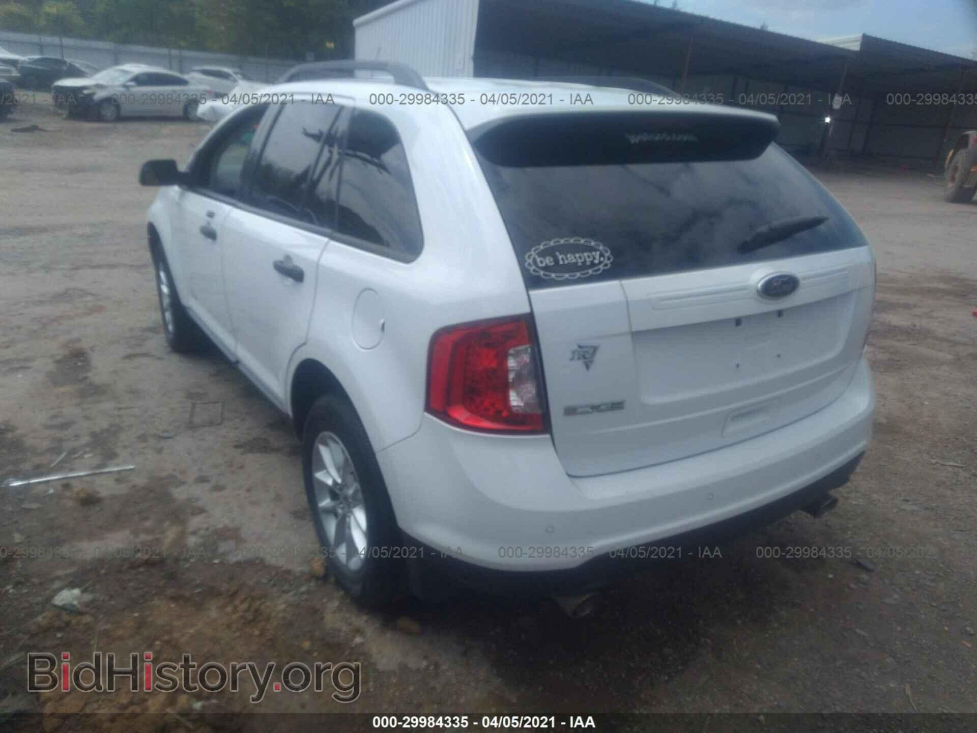 2014 FORD EDGE - VIN: 2FMDK3GC4EBA53606 - Фото 3