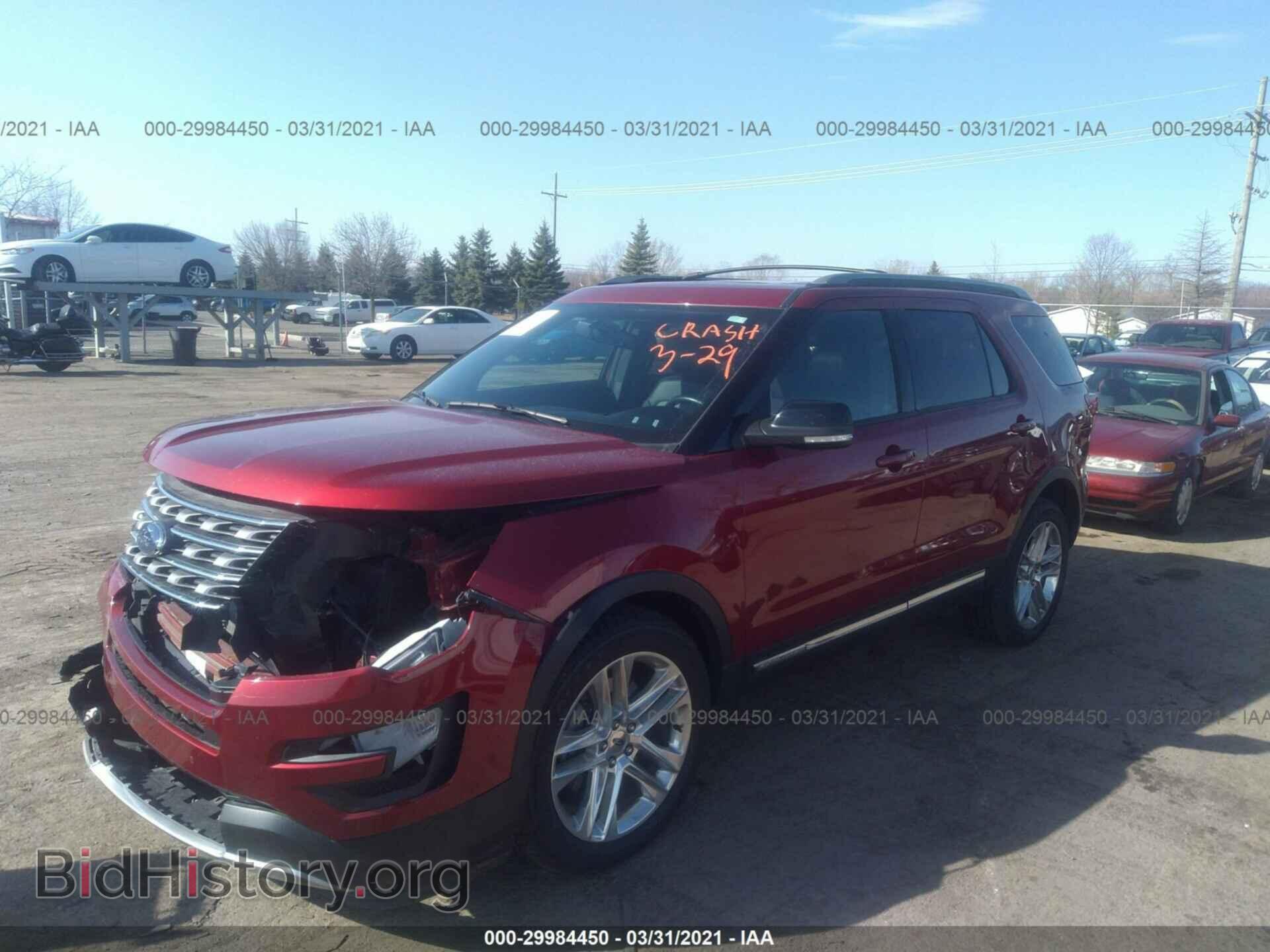 2017 FORD EXPLORER - VIN: 1FM5K8D8XHGD98105 - Фото 2