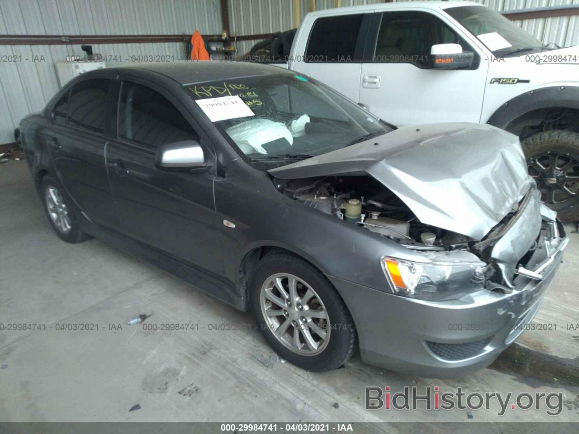 Photo JA32V2FW2CU022546 - MITSUBISHI LANCER 2012