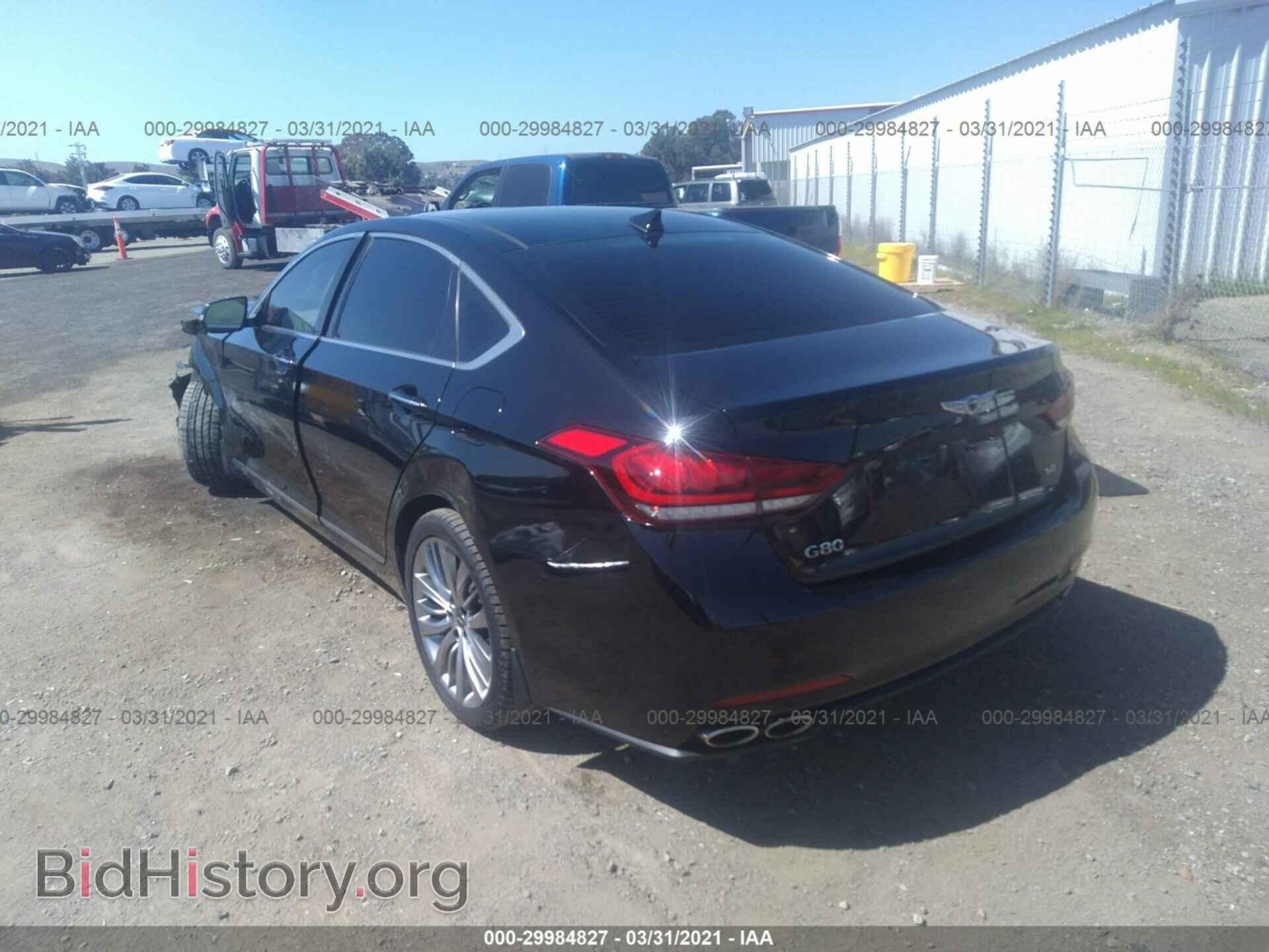 2017 GENESIS G80 - VIN: KMHGN4JF7HU214283 - Фото 3