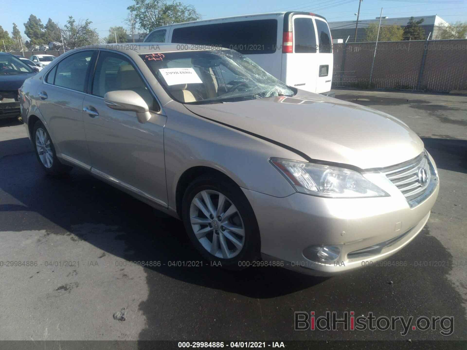 Photo JTHBK1EG0B2457654 - LEXUS ES 350 2011