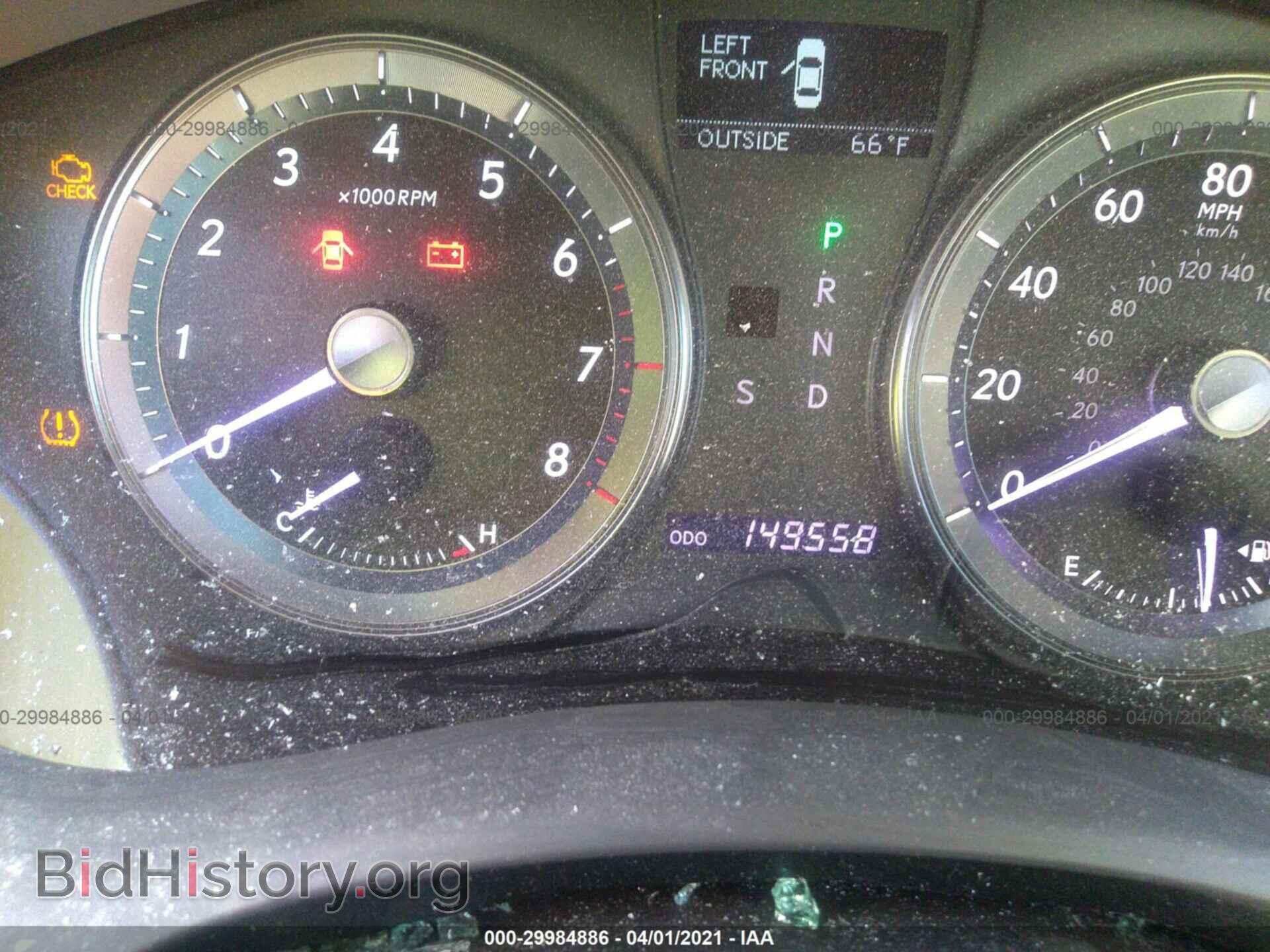2011 LEXUS ES 350 - VIN: JTHBK1EG0B2457654 - Фото 7