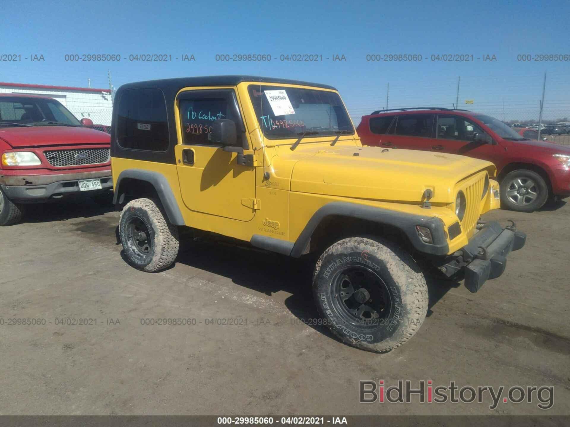 Photo 1J4F449S76P785993 - JEEP WRANGLER 2006