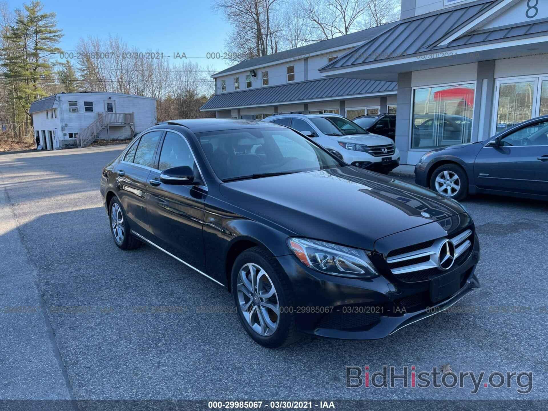 Photo 55SWF4KB3FU034554 - MERCEDES-BENZ C-CLASS 2015