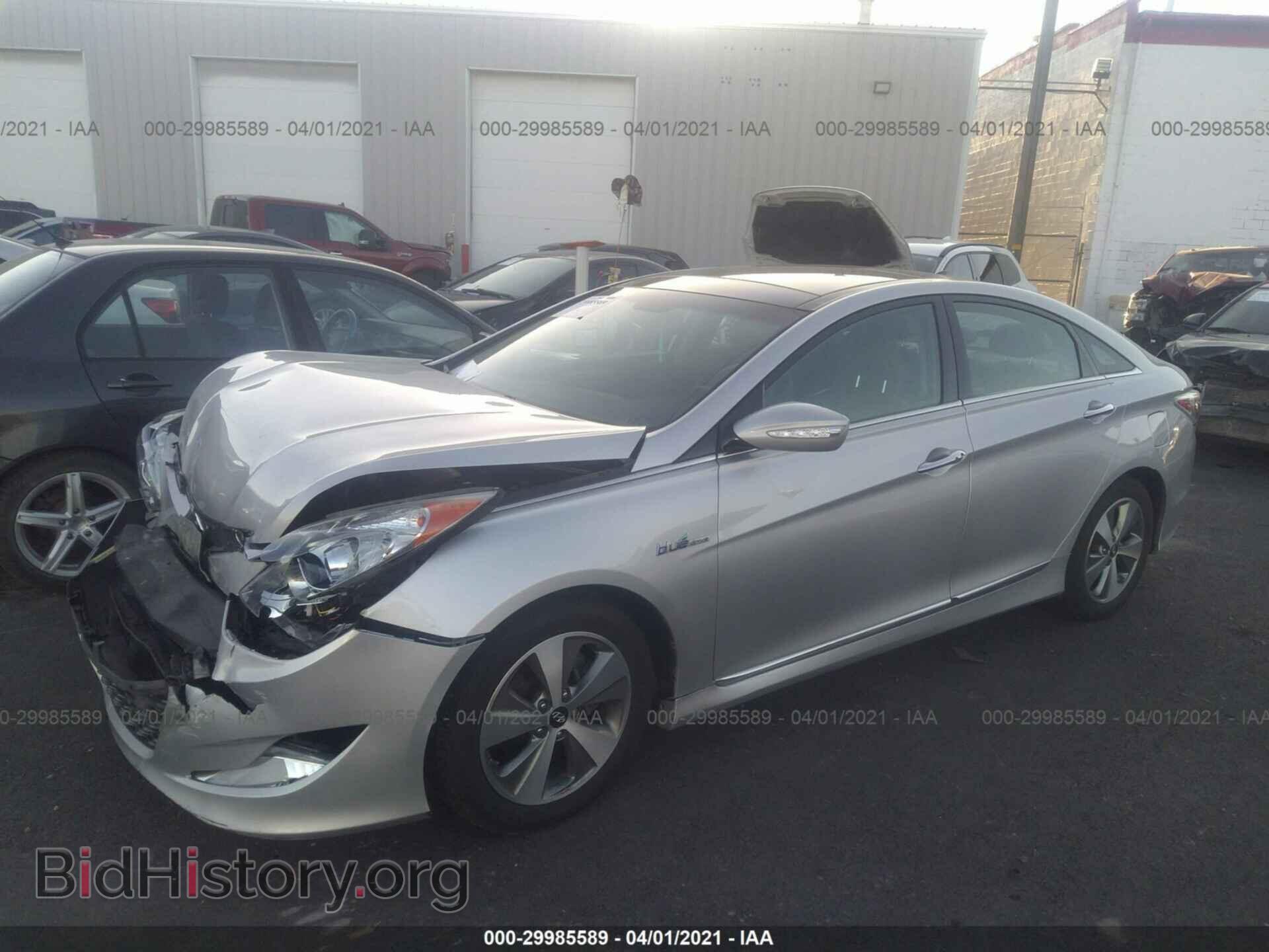 2012 HYUNDAI SONATA - VIN: KMHEC4A48CA046966 - Фото 2